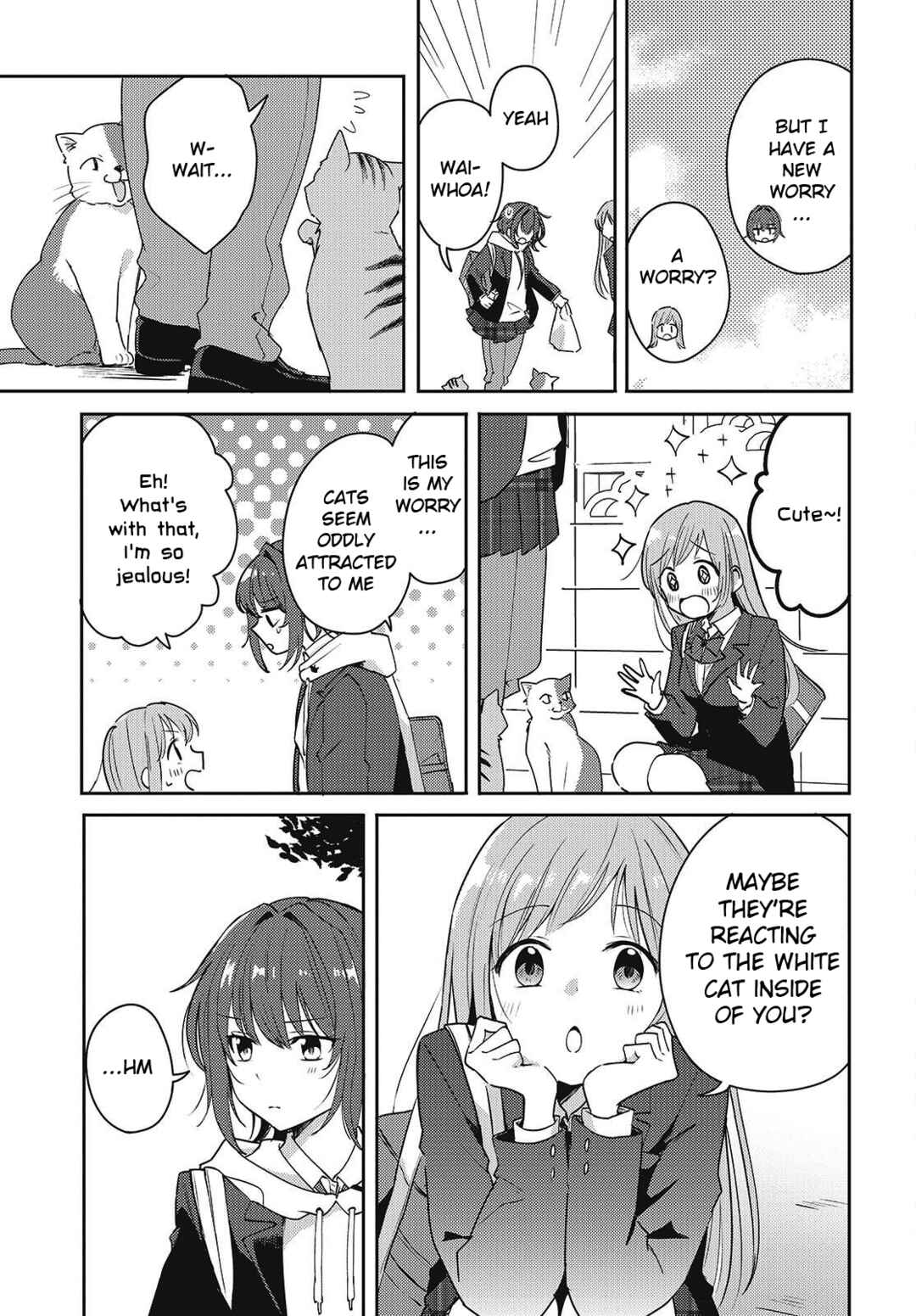 Page 19 Chapter 4 Osananajimi wa, Nyaa to Naite Skirt no Naka