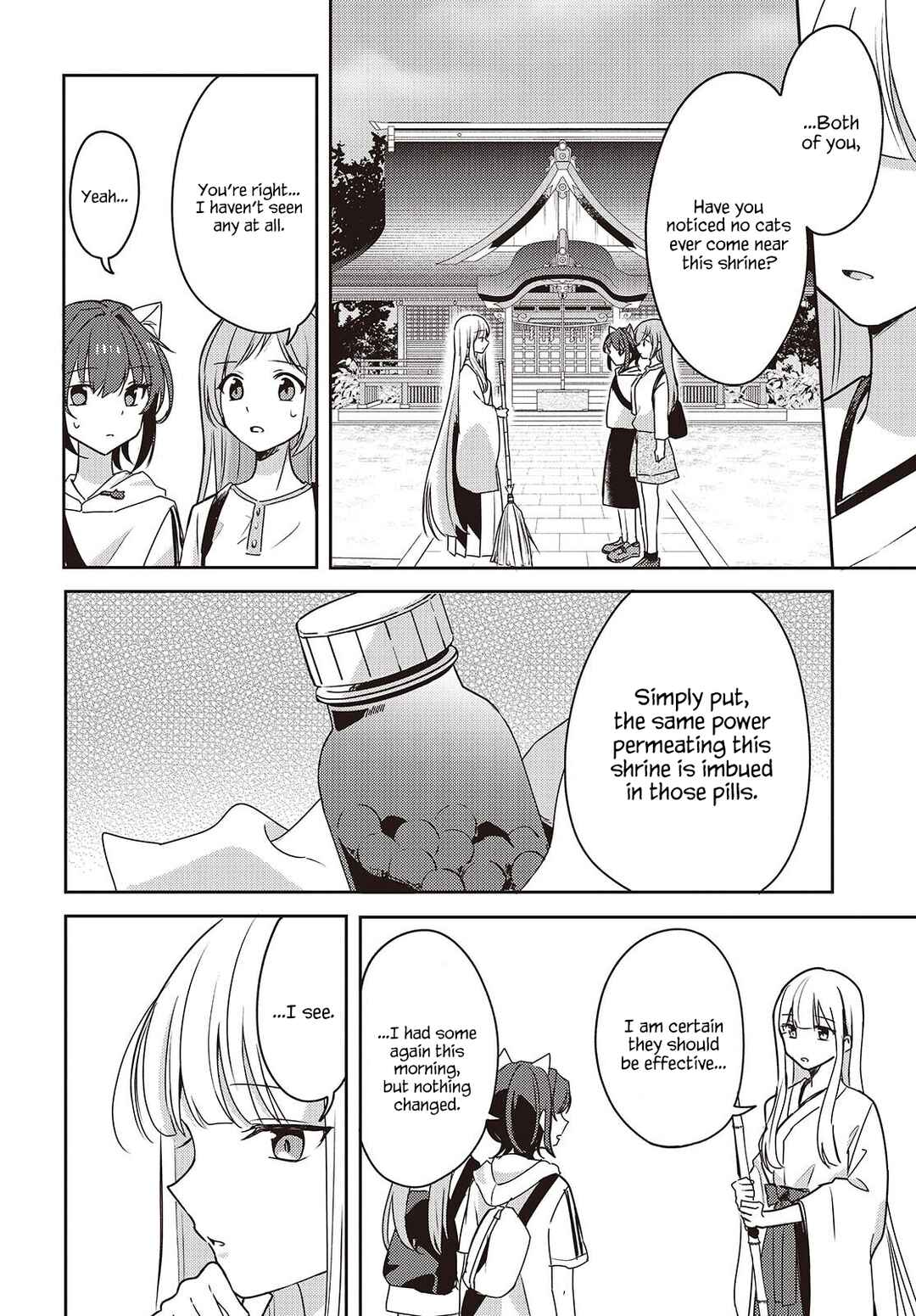 Page 12 Chapter 9 Osananajimi wa, Nyaa to Naite Skirt no Naka