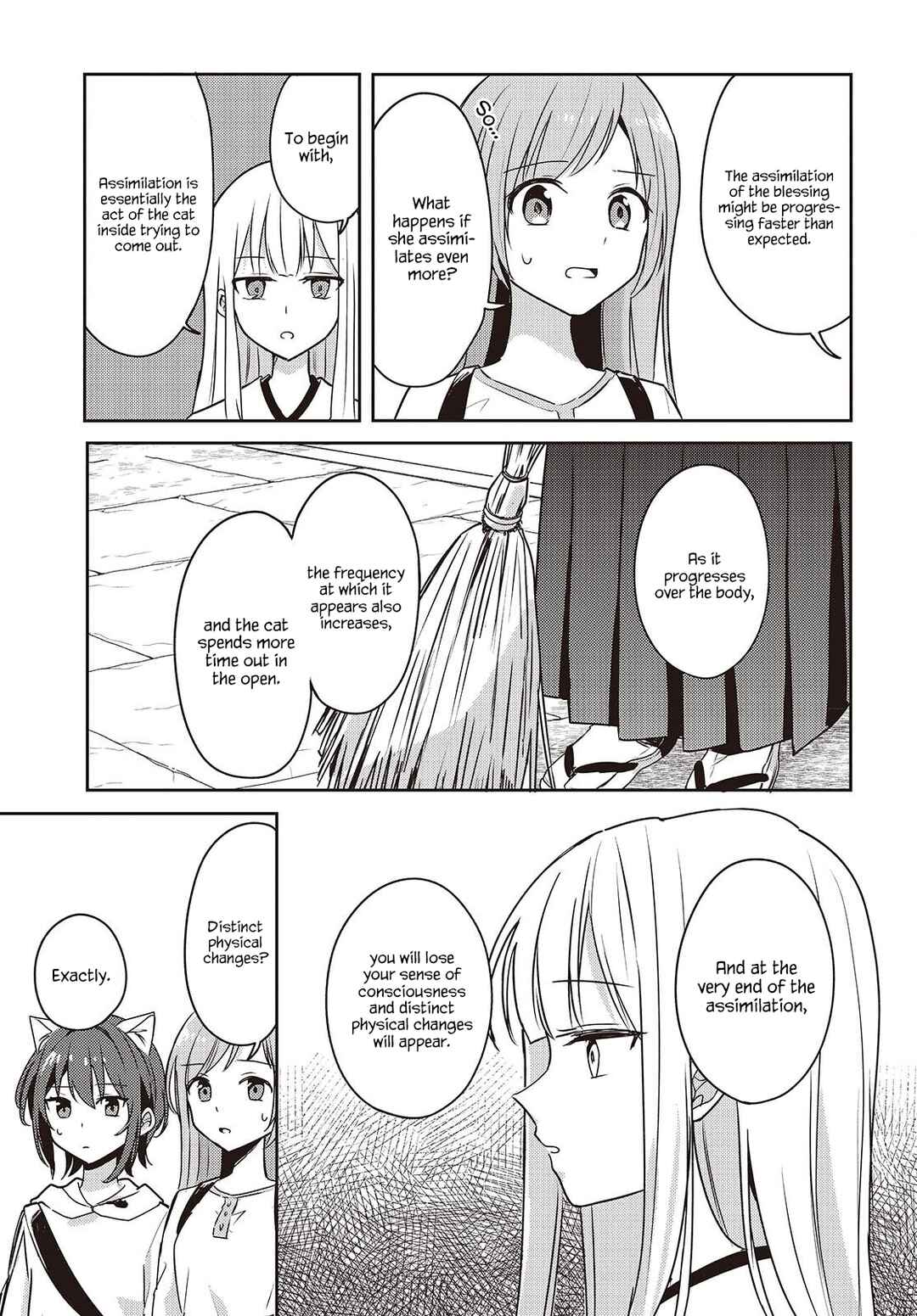 Page 13 Chapter 9 Osananajimi wa, Nyaa to Naite Skirt no Naka
