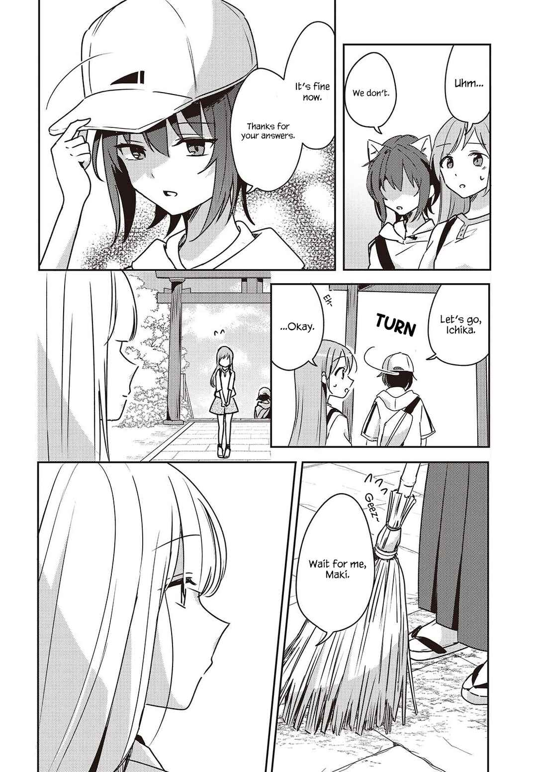 Page 18 Chapter 9 Osananajimi wa, Nyaa to Naite Skirt no Naka