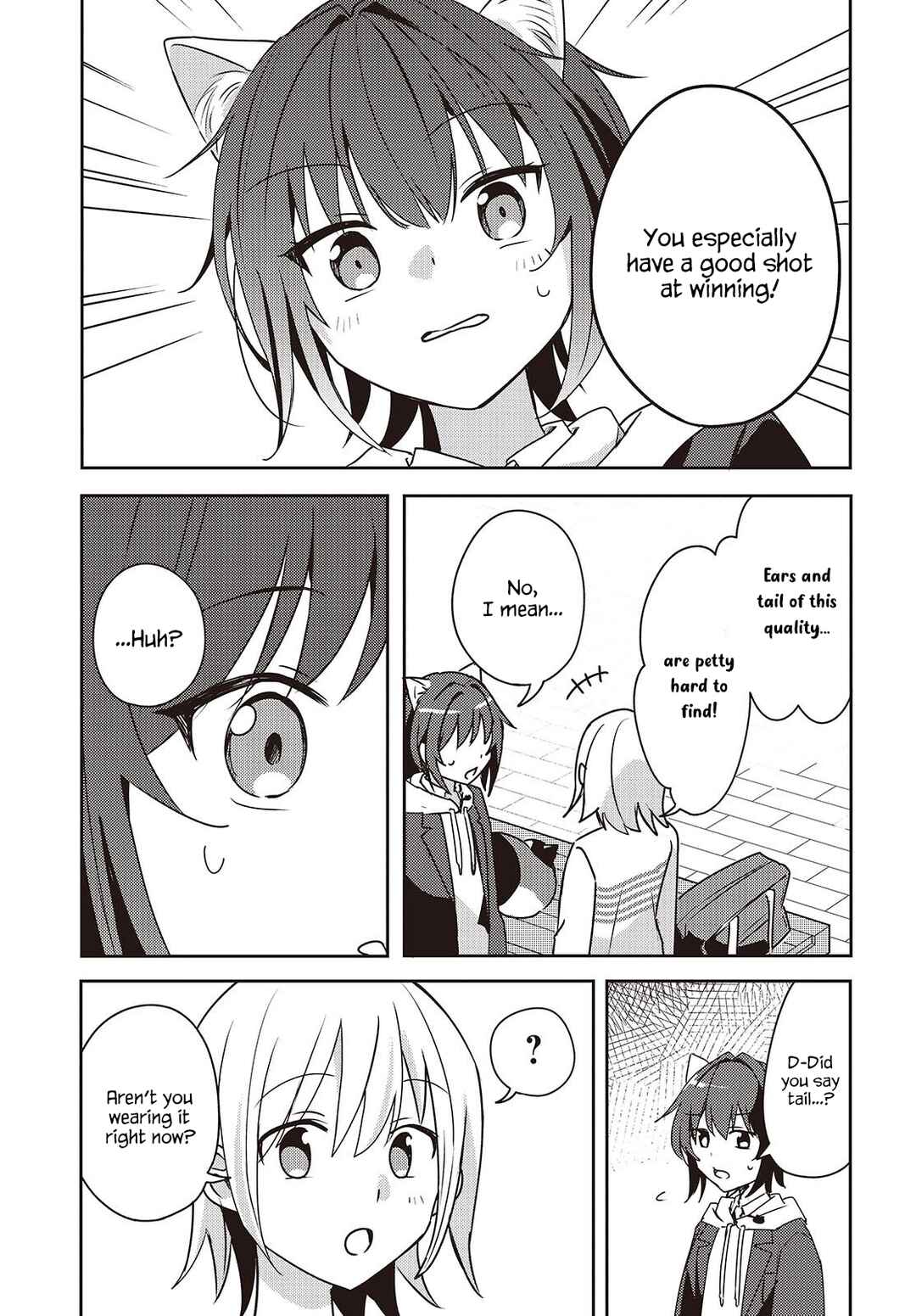 Page 28 Chapter 8 Osananajimi wa, Nyaa to Naite Skirt no Naka