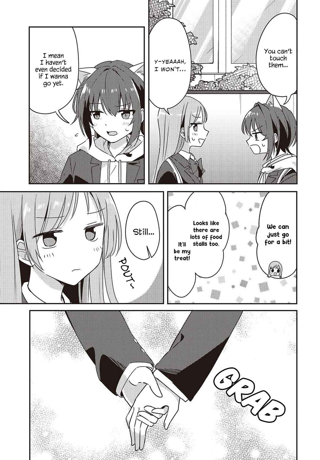 Page 9 Chapter 8 Osananajimi wa, Nyaa to Naite Skirt no Naka