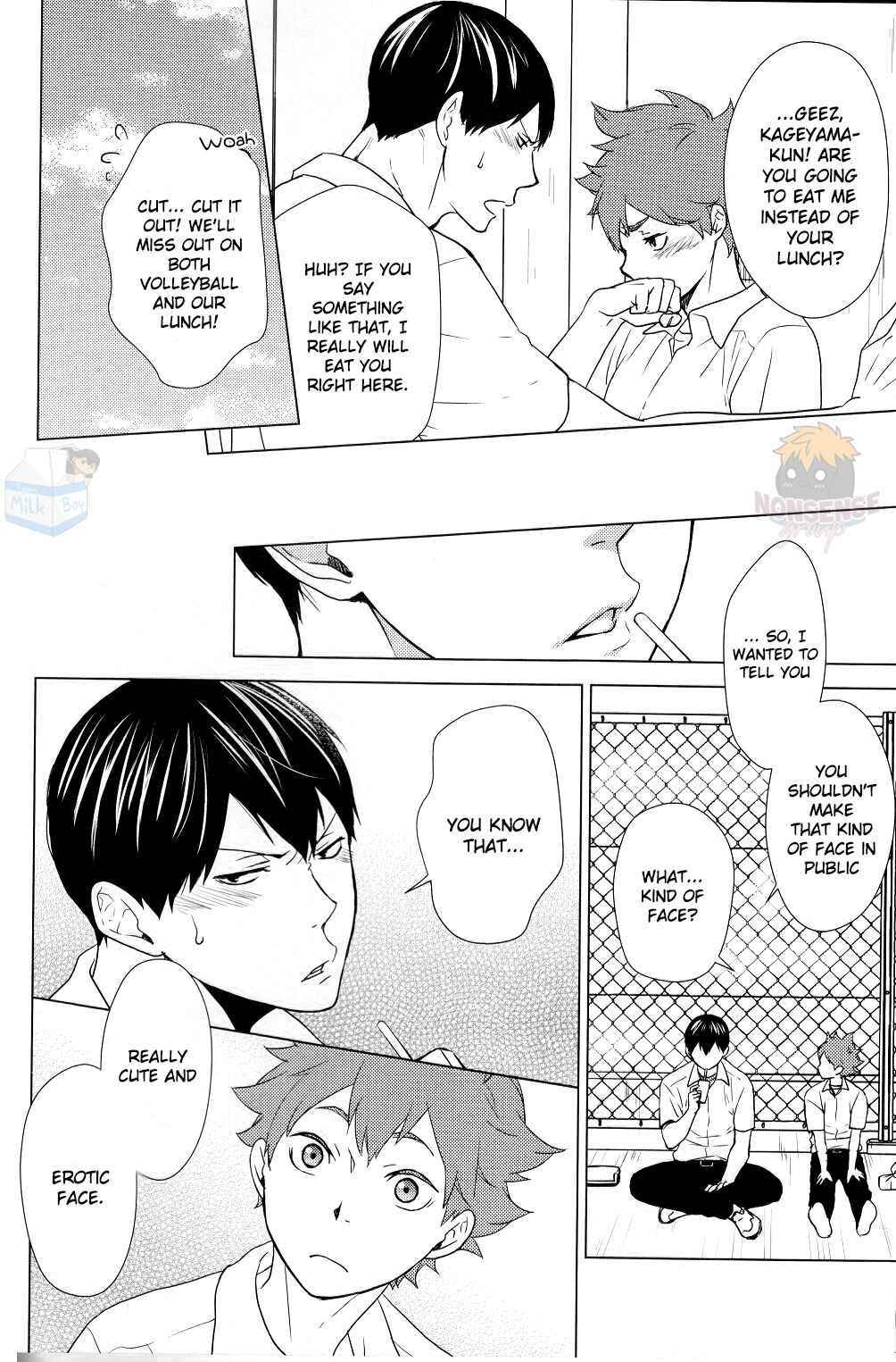 Page 8 Chapter Unknown_f3dc Haikyuu!! - I Think I Love You (Doujinshi)