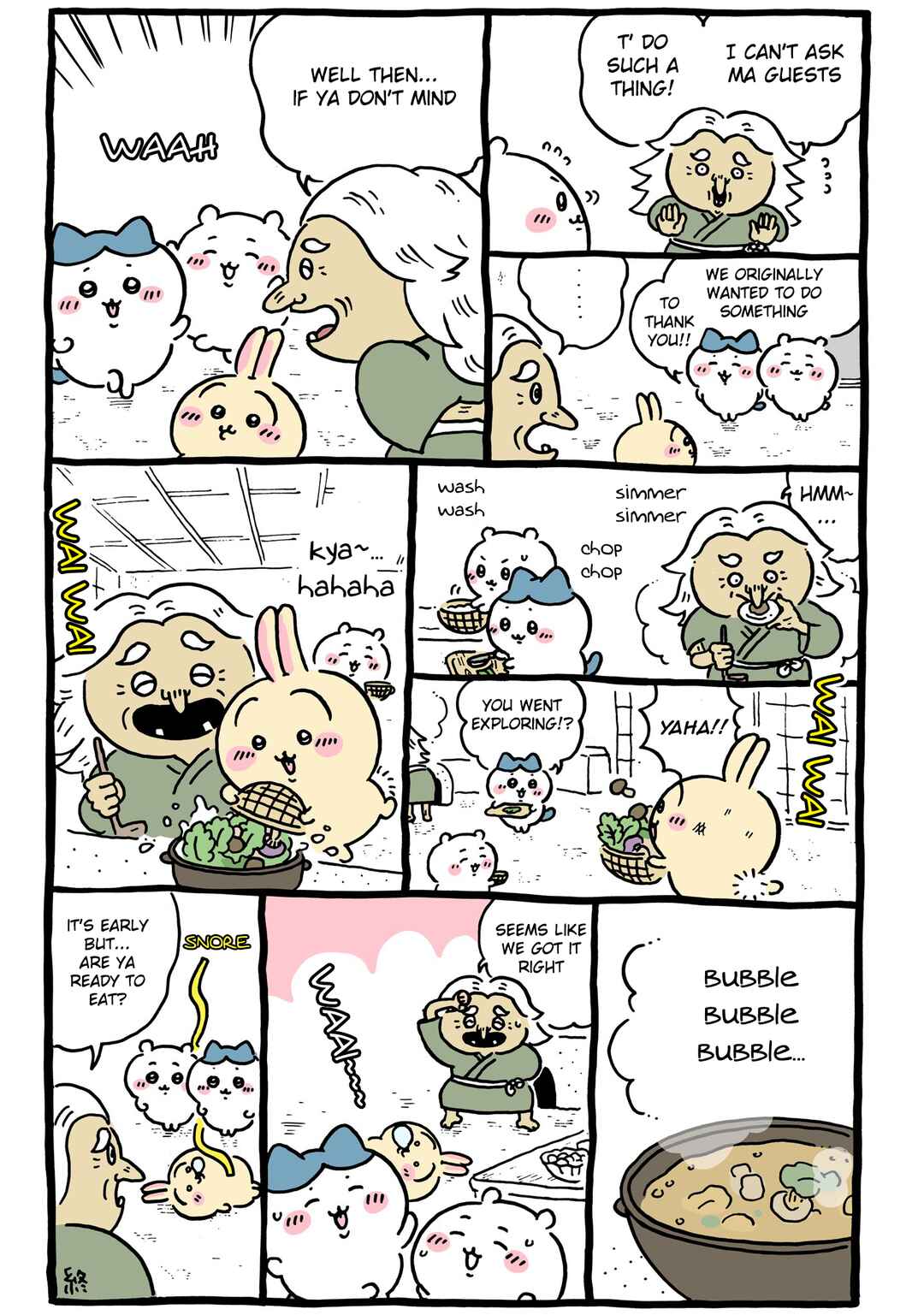 Page 1 Chapter 568 Chiikawa: Nanka Chiisakute Kawaii Yatsu (Webcomic Pages)