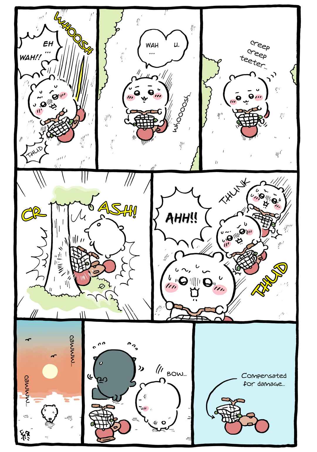 Page 1 Chapter 1097 Chiikawa: Nanka Chiisakute Kawaii Yatsu (Webcomic Pages)