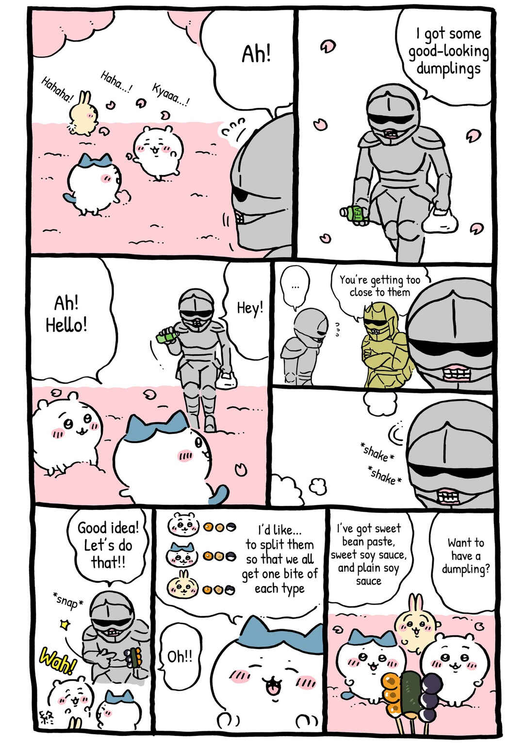 Page 1 Chapter 213 Chiikawa: Nanka Chiisakute Kawaii Yatsu (Webcomic Pages)
