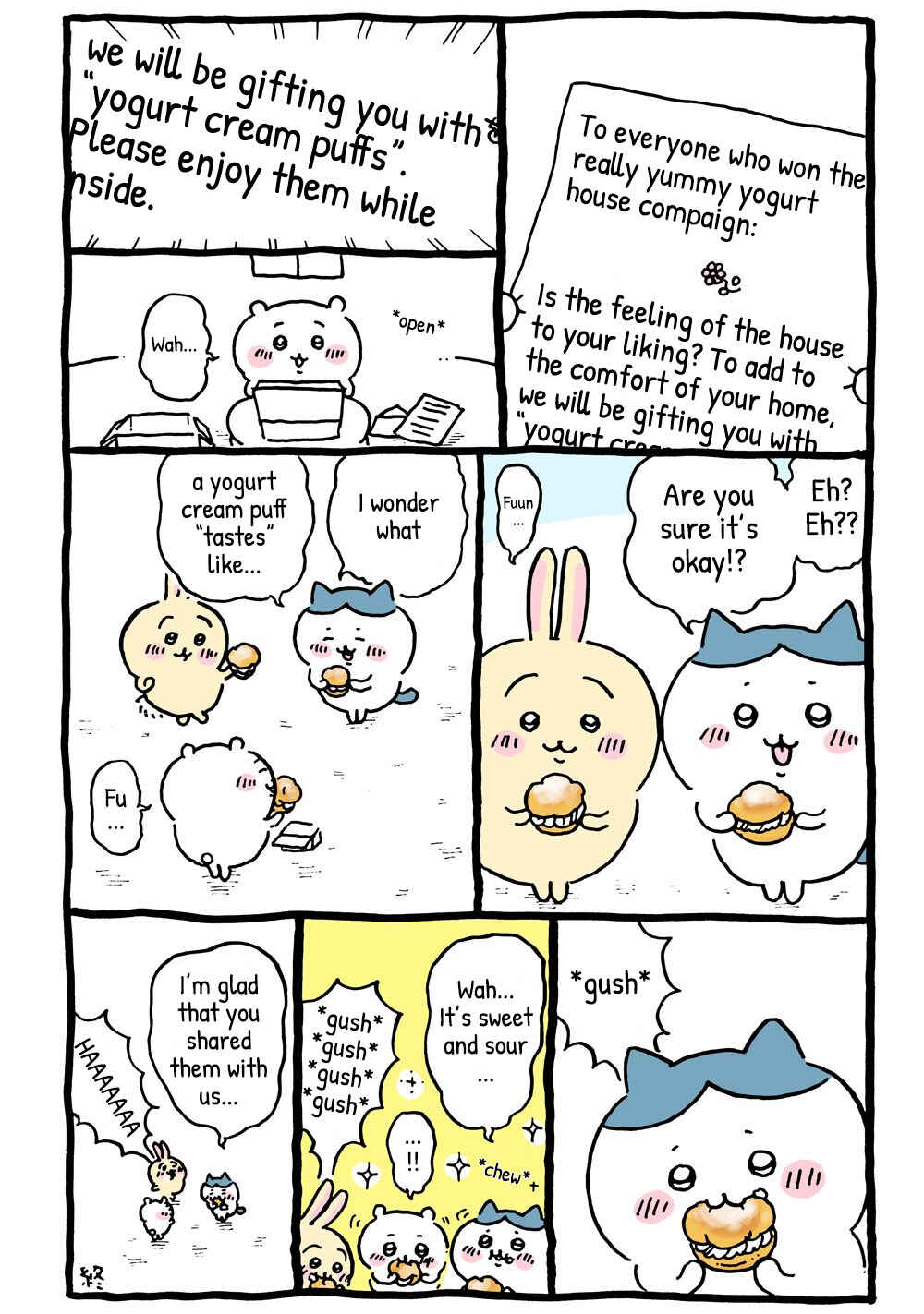 Page 1 Chapter 109 Chiikawa: Nanka Chiisakute Kawaii Yatsu (Webcomic Pages)