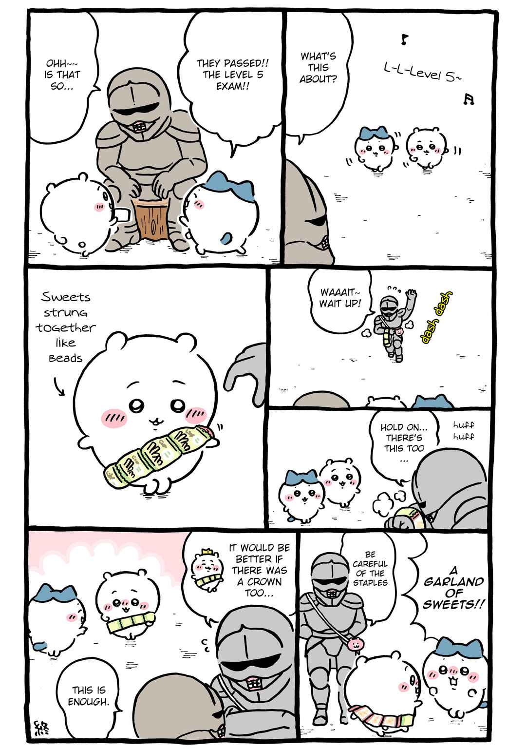 Page 1 Chapter 1076 Chiikawa: Nanka Chiisakute Kawaii Yatsu (Webcomic Pages)