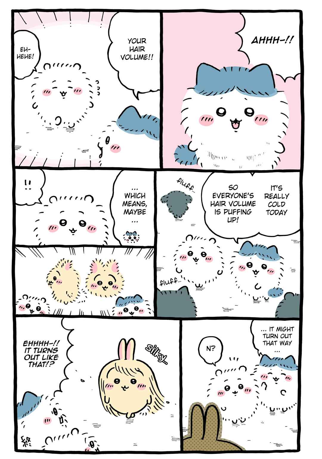 Page 1 Chapter 1113 Chiikawa: Nanka Chiisakute Kawaii Yatsu (Webcomic Pages)