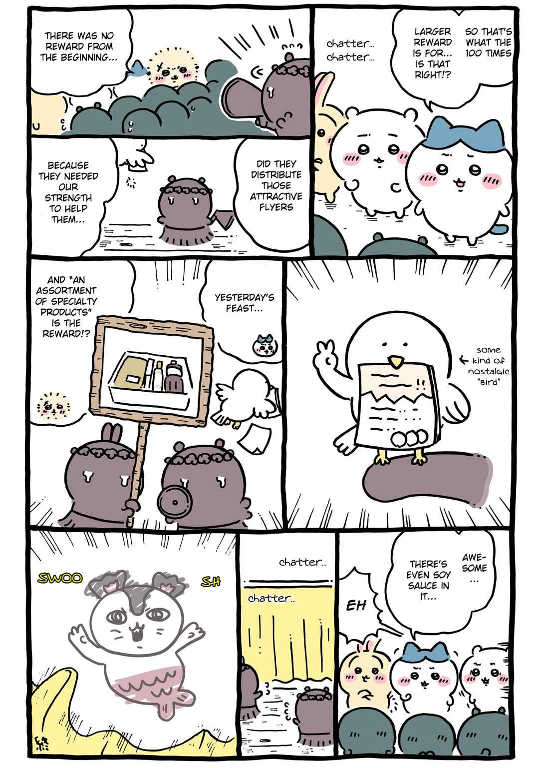 Page 1 Chapter 700 Chiikawa: Nanka Chiisakute Kawaii Yatsu (Webcomic Pages)