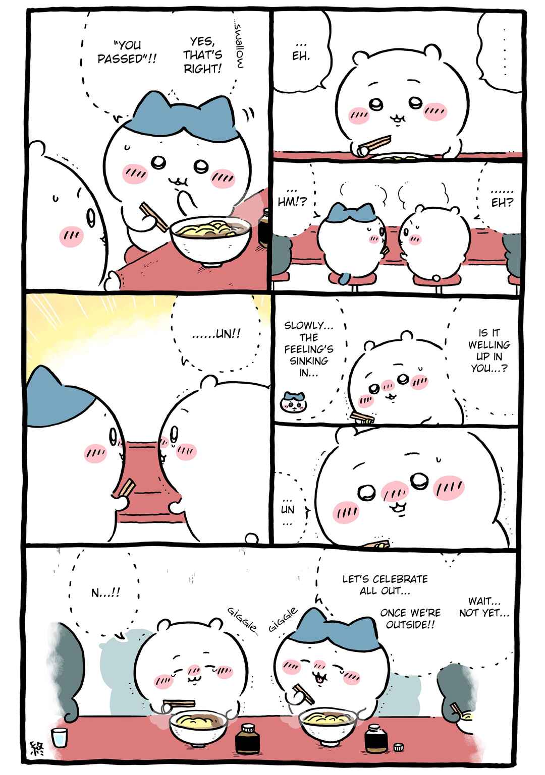 Page 1 Chapter 1066 Chiikawa: Nanka Chiisakute Kawaii Yatsu (Webcomic Pages)