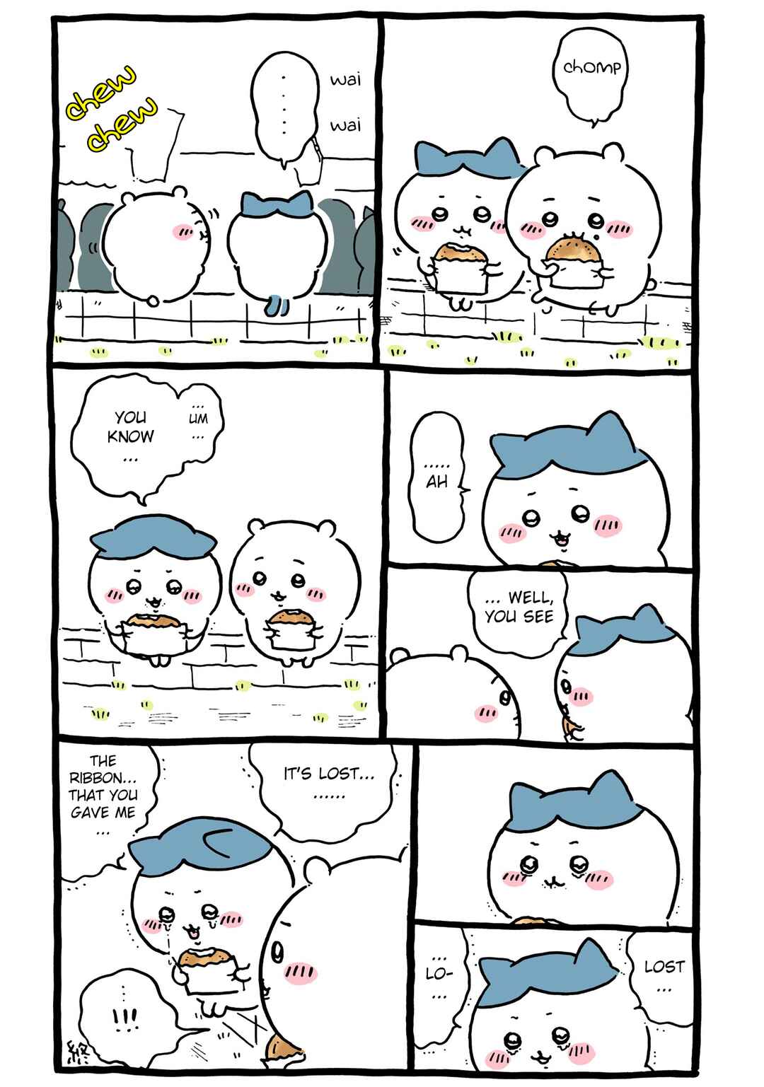 Page 1 Chapter 308 Chiikawa: Nanka Chiisakute Kawaii Yatsu (Webcomic Pages)