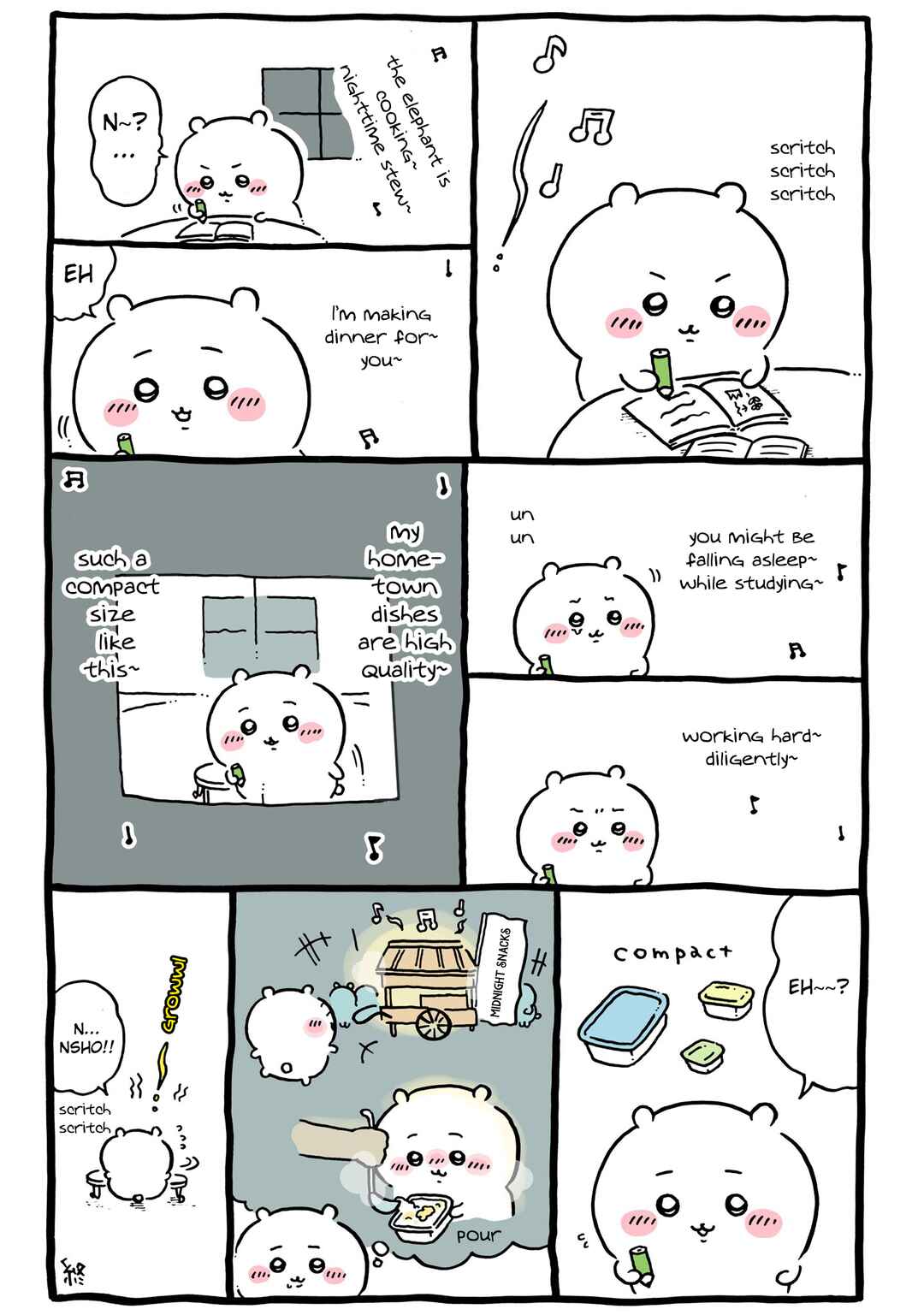 Page 1 Chapter 652 Chiikawa: Nanka Chiisakute Kawaii Yatsu (Webcomic Pages)