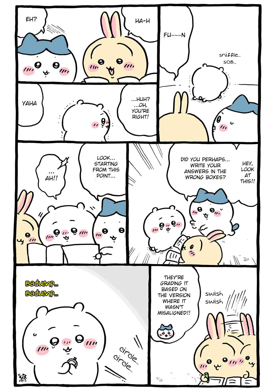 Page 1 Chapter 1026 Chiikawa: Nanka Chiisakute Kawaii Yatsu (Webcomic Pages)