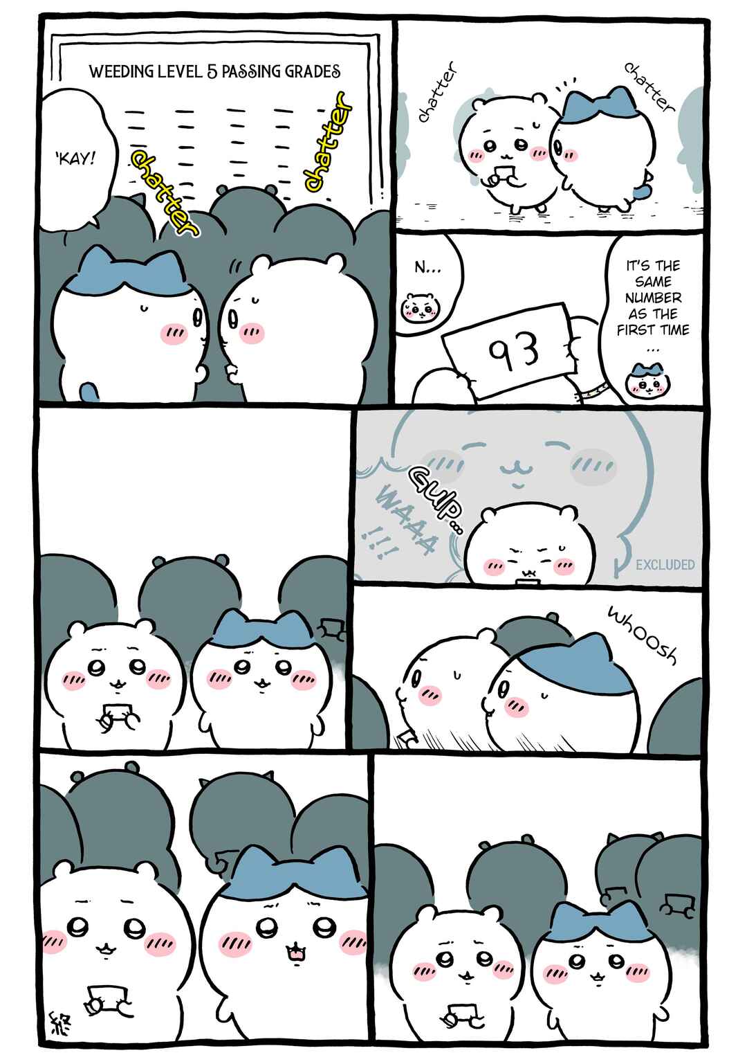 Page 1 Chapter 1062 Chiikawa: Nanka Chiisakute Kawaii Yatsu (Webcomic Pages)