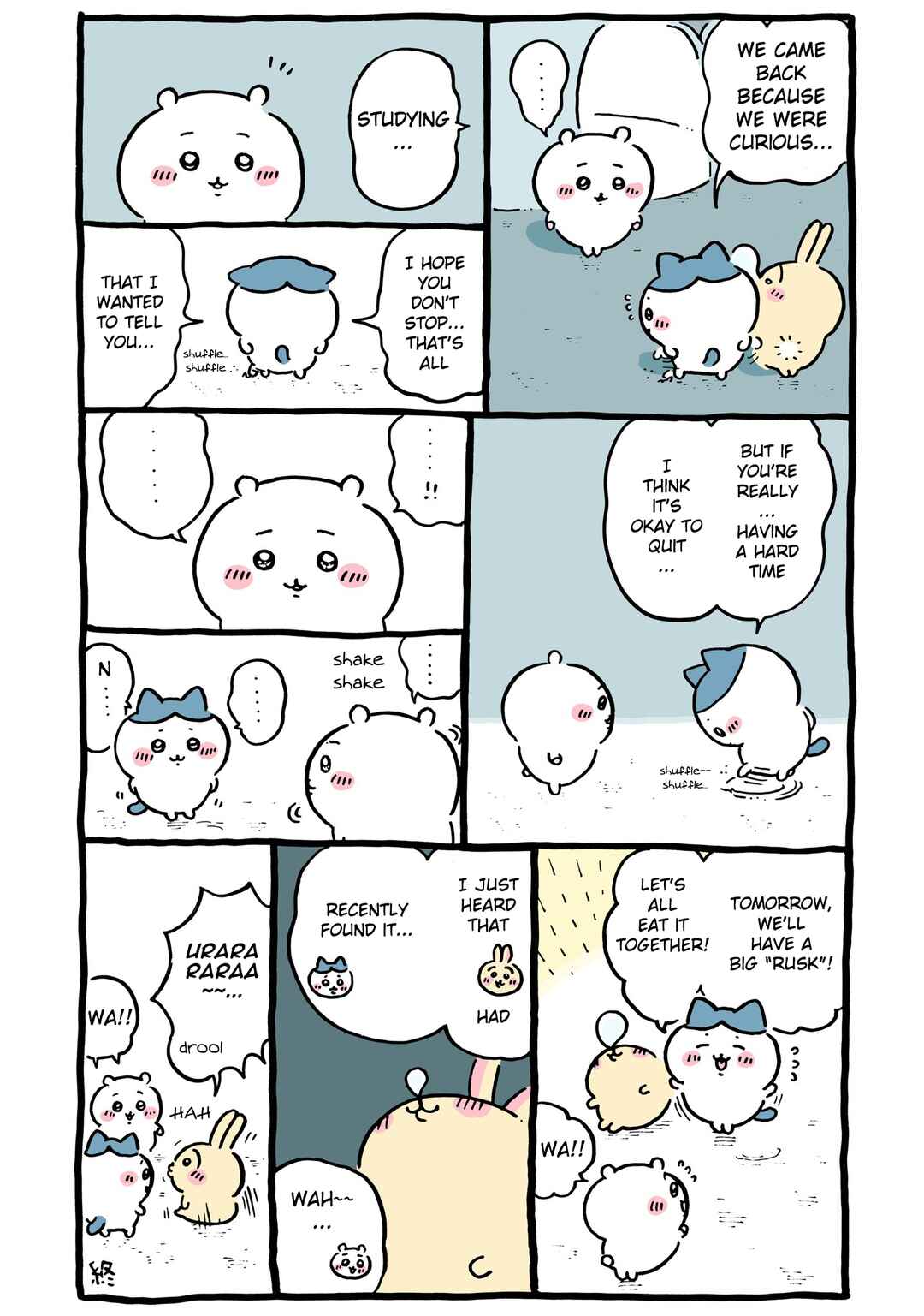 Page 1 Chapter 450 Chiikawa: Nanka Chiisakute Kawaii Yatsu (Webcomic Pages)