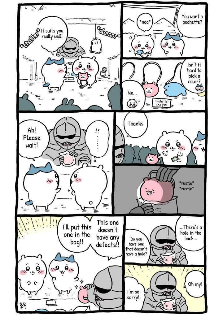 Page 1 Chapter 55 Chiikawa: Nanka Chiisakute Kawaii Yatsu (Webcomic Pages)
