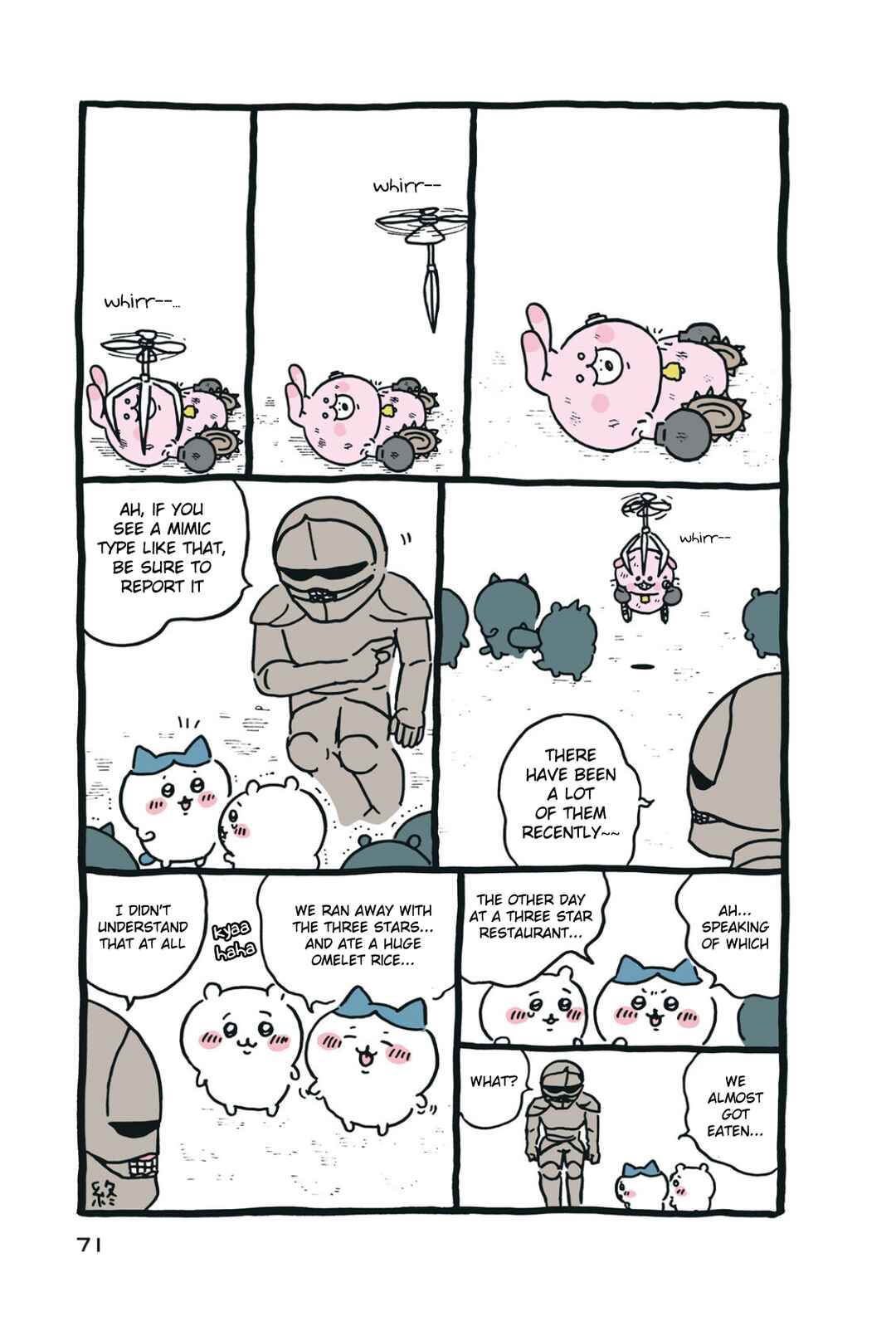 Page 1 Chapter 143 Chiikawa: Nanka Chiisakute Kawaii Yatsu (Webcomic Pages)