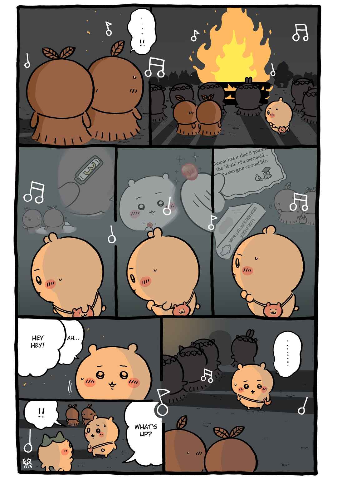 Page 1 Chapter 796 Chiikawa: Nanka Chiisakute Kawaii Yatsu (Webcomic Pages)