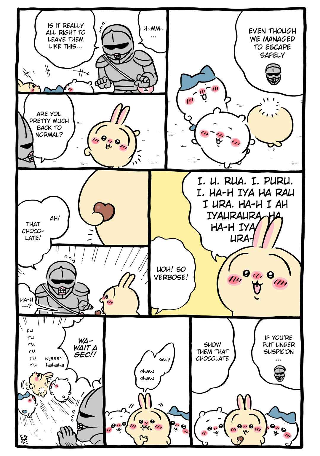 Page 1 Chapter 991 Chiikawa: Nanka Chiisakute Kawaii Yatsu (Webcomic Pages)