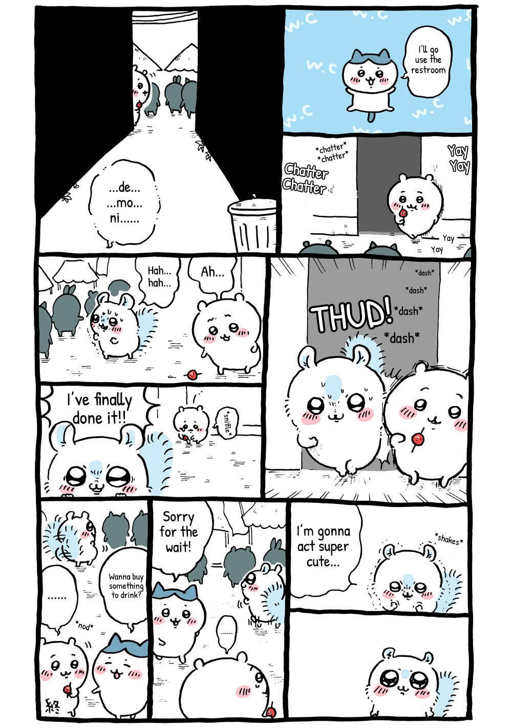 Page 1 Chapter 54 Chiikawa: Nanka Chiisakute Kawaii Yatsu (Webcomic Pages)