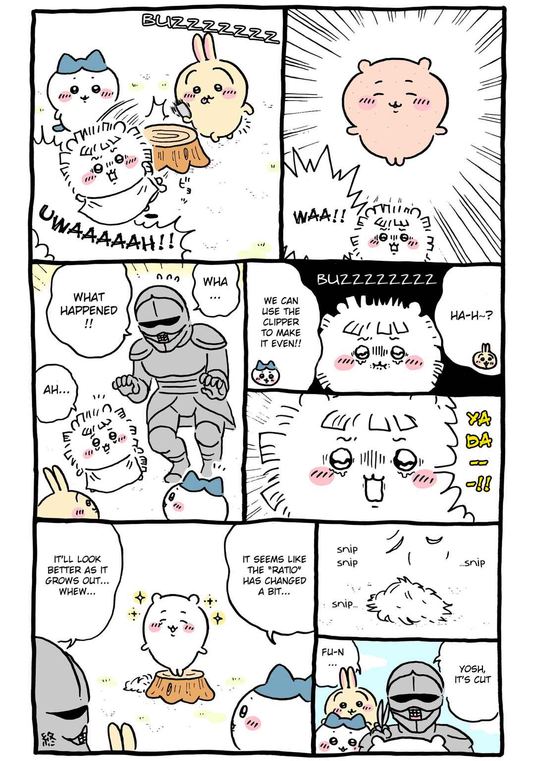 Page 1 Chapter 648 Chiikawa: Nanka Chiisakute Kawaii Yatsu (Webcomic Pages)