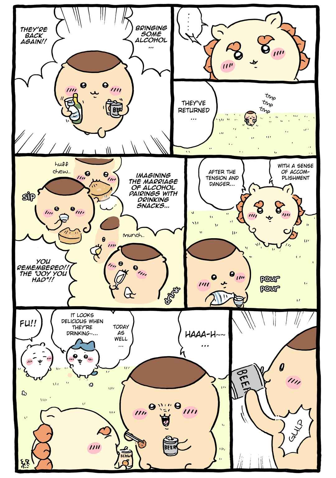 Page 1 Chapter 833 Chiikawa: Nanka Chiisakute Kawaii Yatsu (Webcomic Pages)