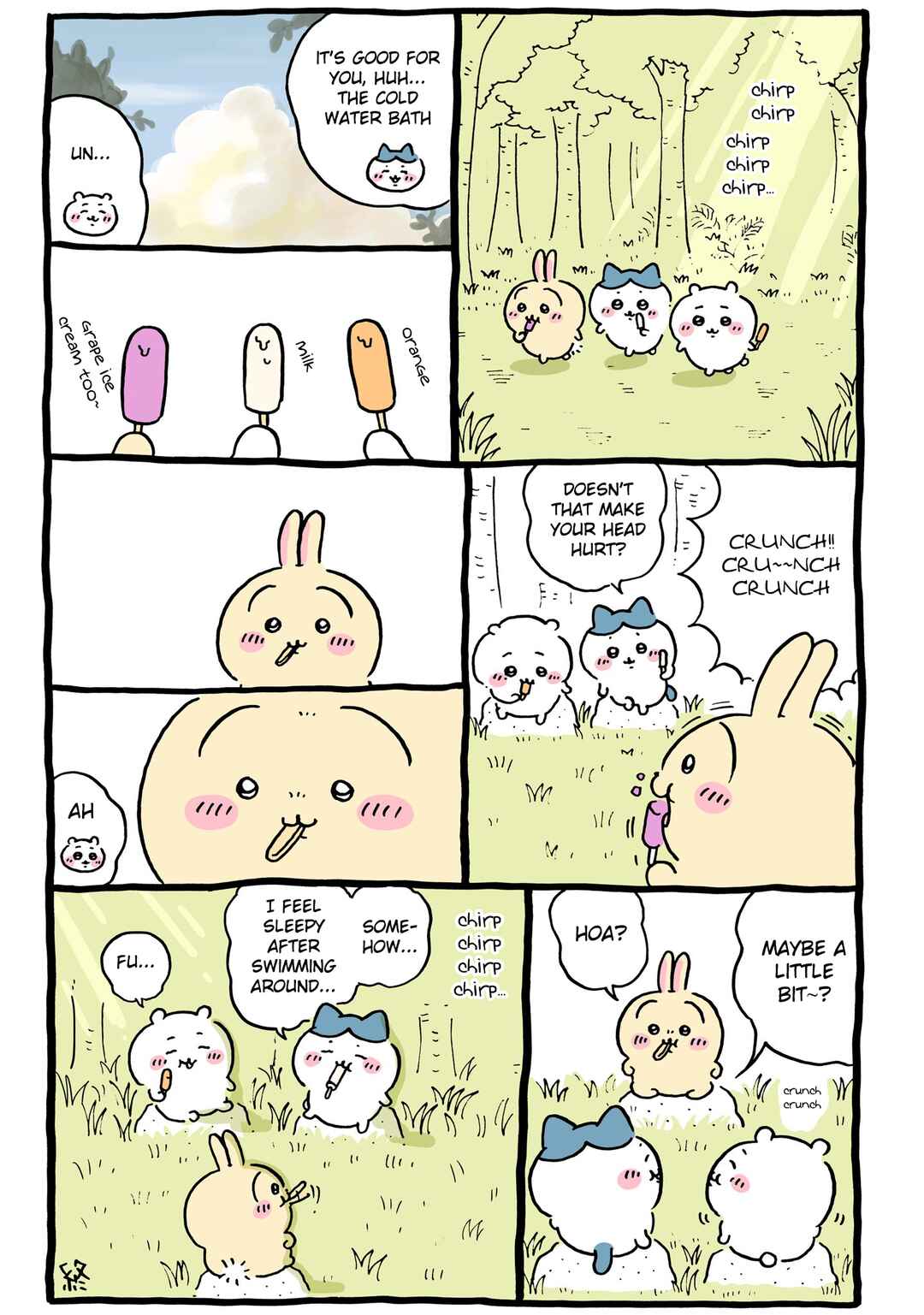 Page 1 Chapter 553 Chiikawa: Nanka Chiisakute Kawaii Yatsu (Webcomic Pages)