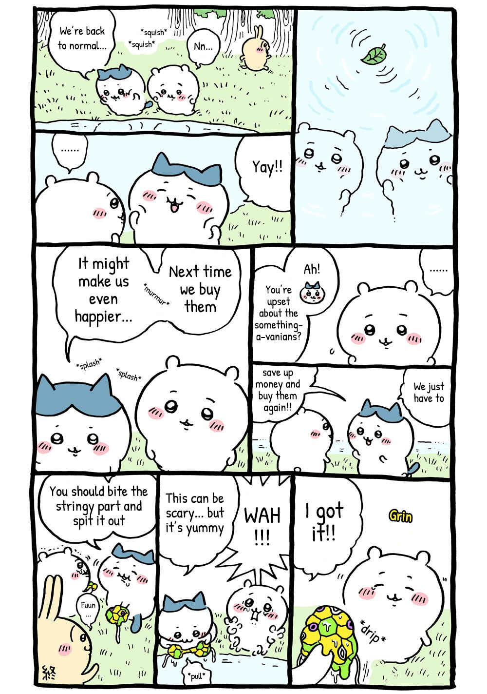Page 1 Chapter 48 Chiikawa: Nanka Chiisakute Kawaii Yatsu (Webcomic Pages)