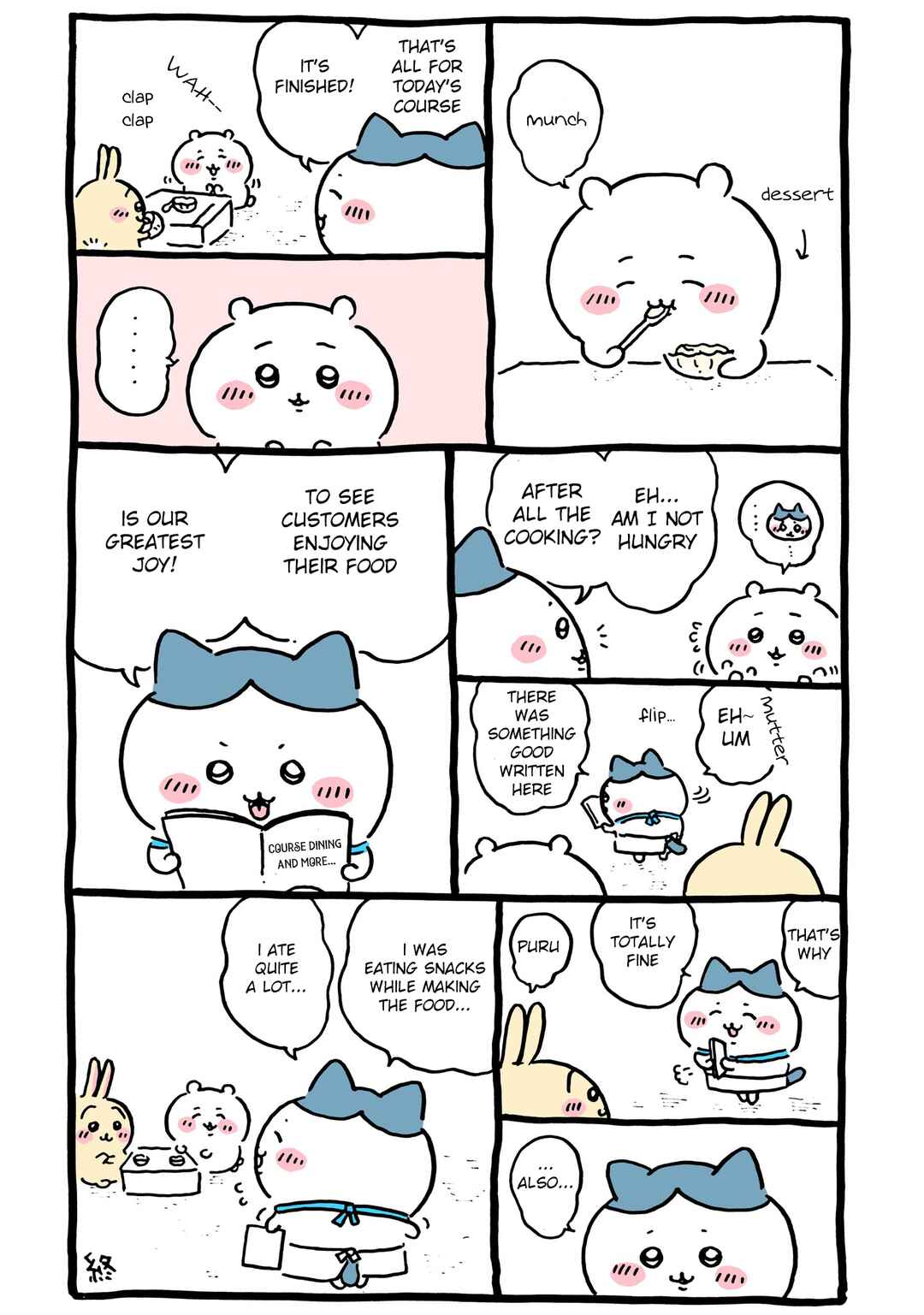 Page 1 Chapter 383 Chiikawa: Nanka Chiisakute Kawaii Yatsu (Webcomic Pages)