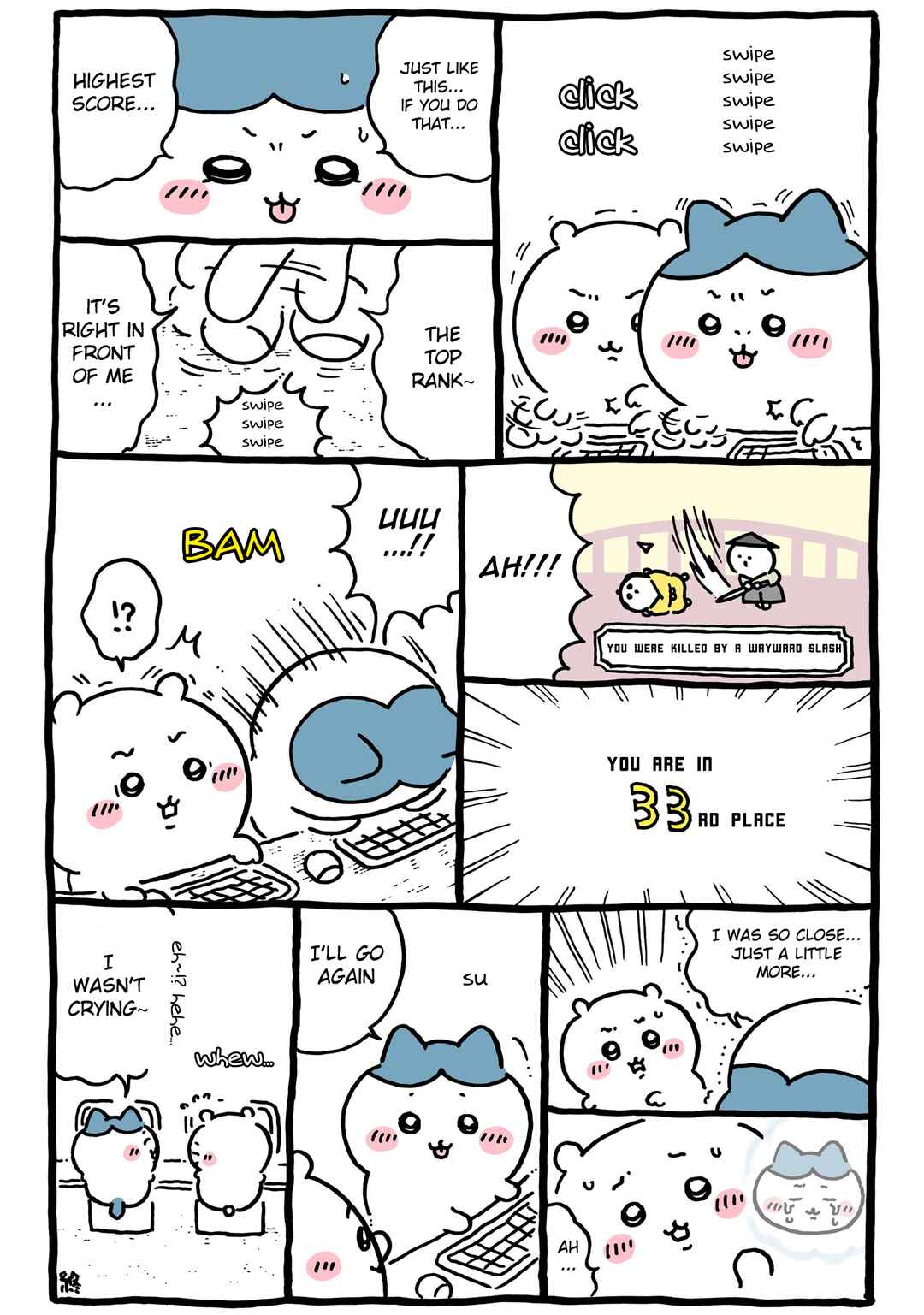 Page 1 Chapter 598 Chiikawa: Nanka Chiisakute Kawaii Yatsu (Webcomic Pages)