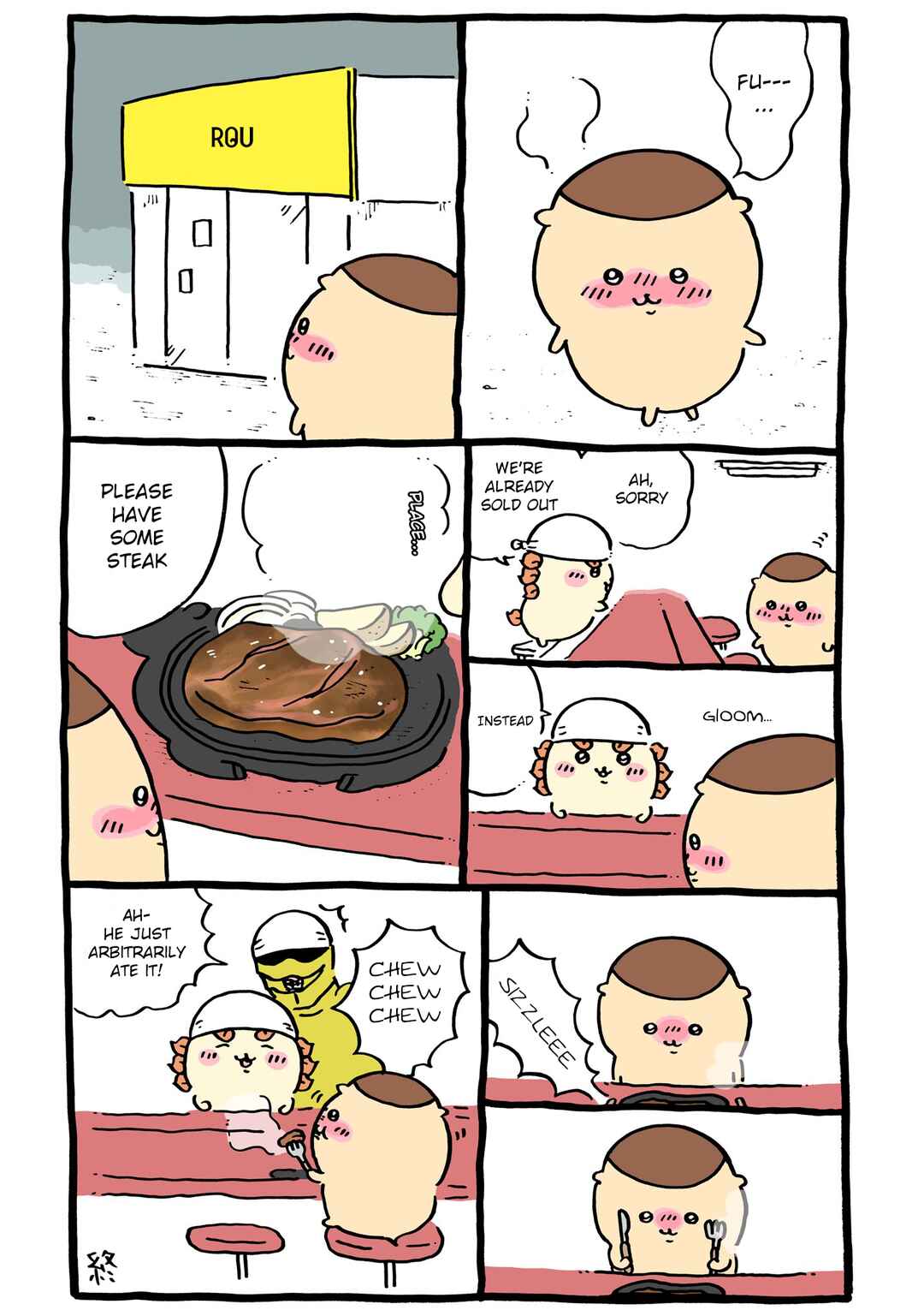 Page 1 Chapter 318 Chiikawa: Nanka Chiisakute Kawaii Yatsu (Webcomic Pages)