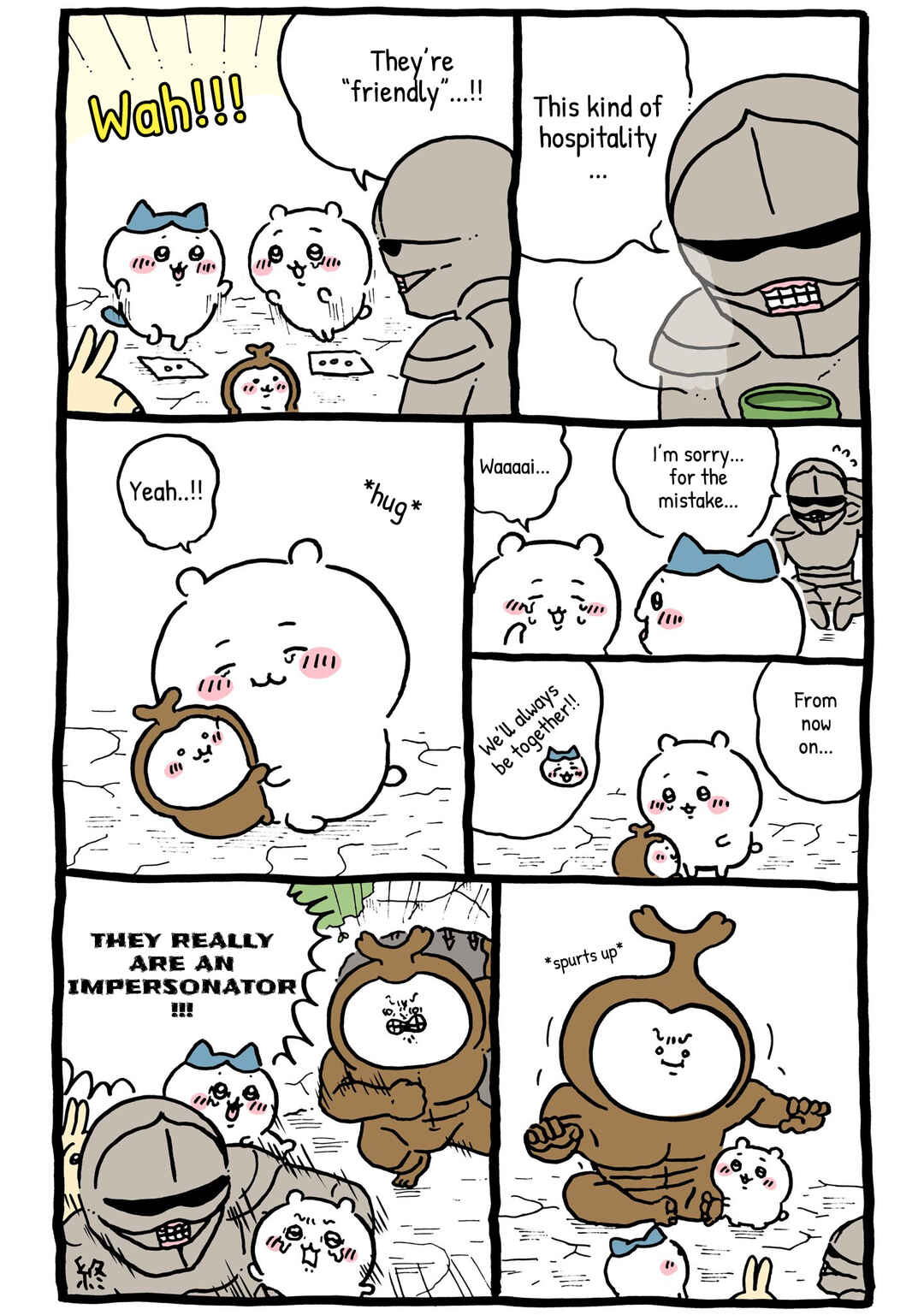 Page 1 Chapter 204 Chiikawa: Nanka Chiisakute Kawaii Yatsu (Webcomic Pages)