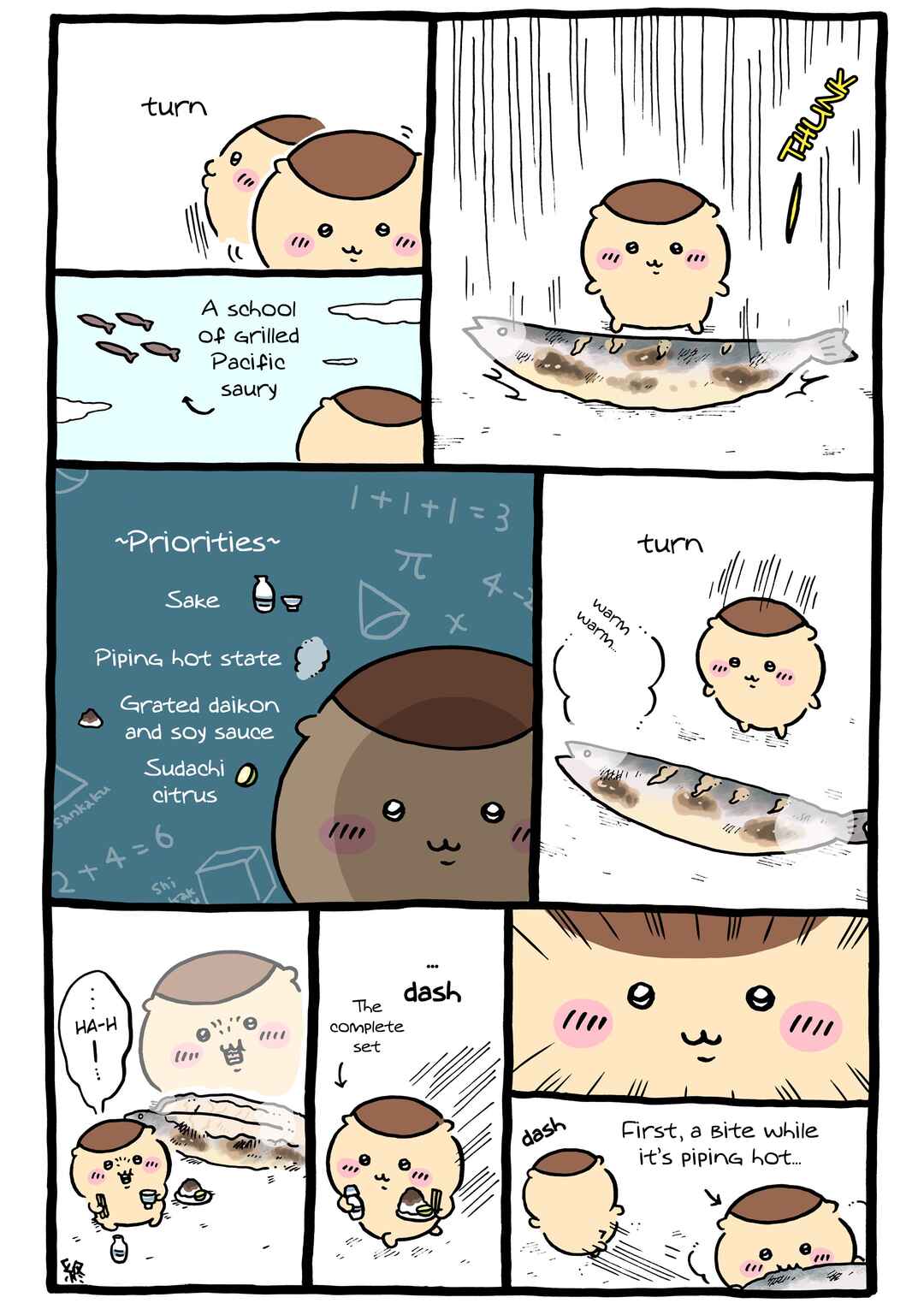 Page 1 Chapter 966 Chiikawa: Nanka Chiisakute Kawaii Yatsu (Webcomic Pages)