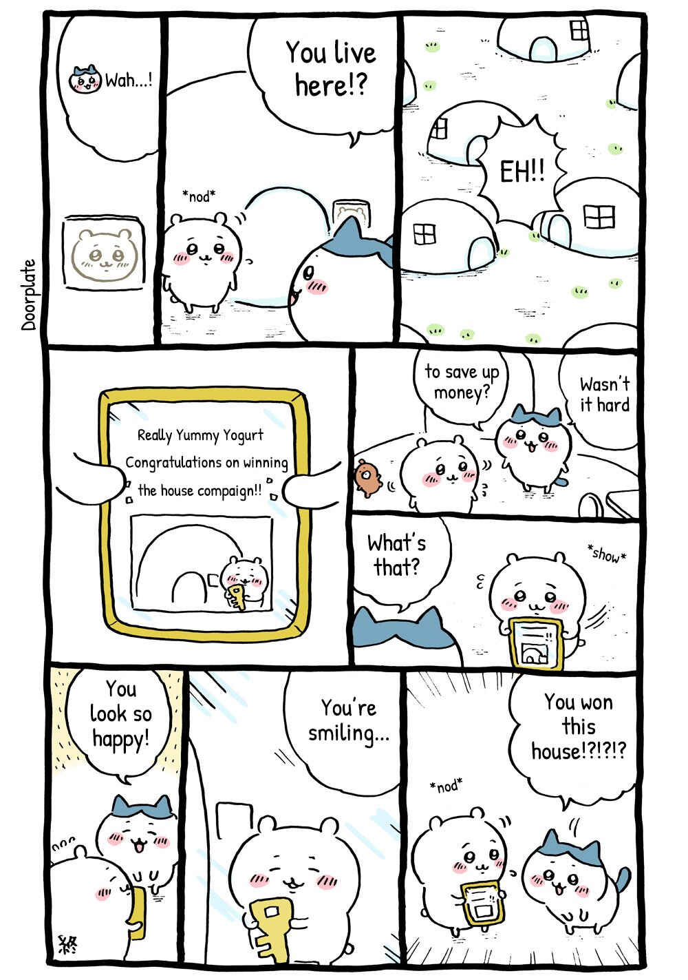Page 1 Chapter 51 Chiikawa: Nanka Chiisakute Kawaii Yatsu (Webcomic Pages)