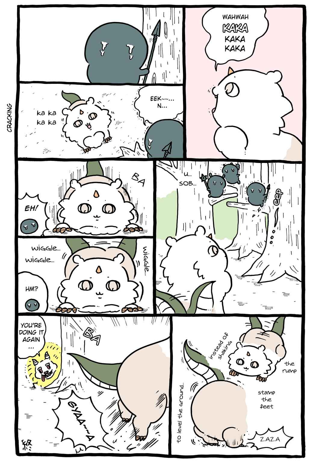 Page 1 Chapter 855 Chiikawa: Nanka Chiisakute Kawaii Yatsu (Webcomic Pages)