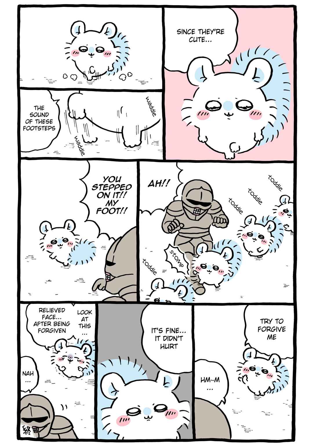 Page 1 Chapter 1016 Chiikawa: Nanka Chiisakute Kawaii Yatsu (Webcomic Pages)
