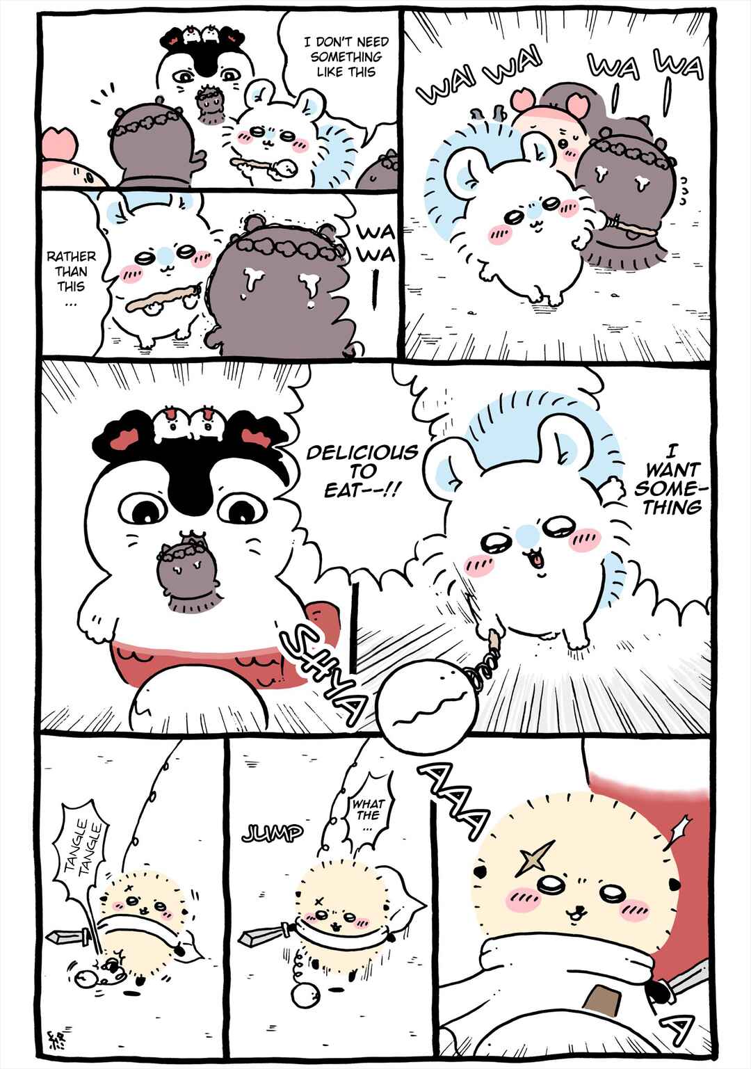 Page 1 Chapter 709 Chiikawa: Nanka Chiisakute Kawaii Yatsu (Webcomic Pages)