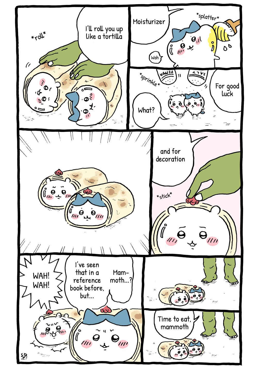 Page 1 Chapter 116 Chiikawa: Nanka Chiisakute Kawaii Yatsu (Webcomic Pages)