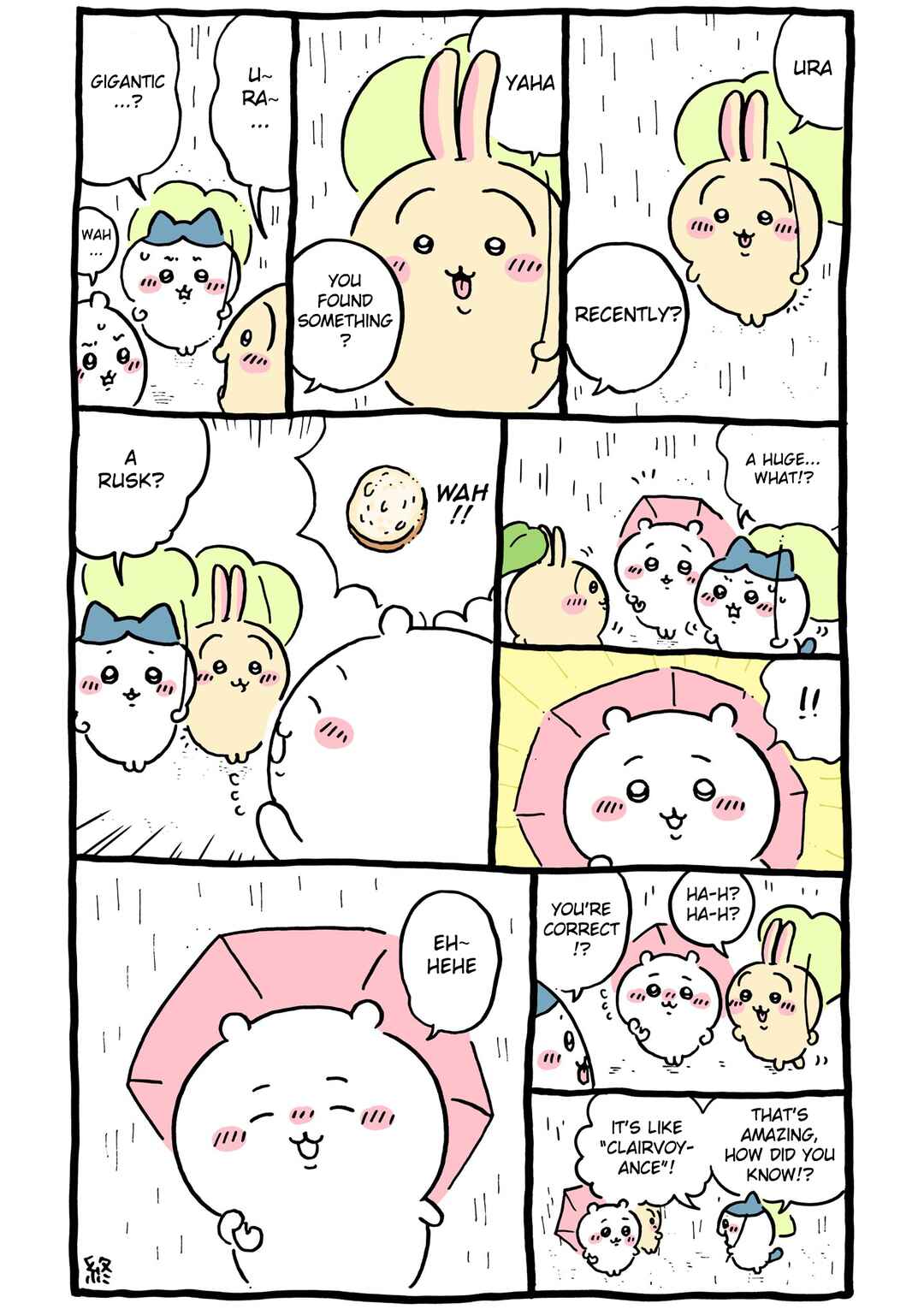 Page 1 Chapter 455 Chiikawa: Nanka Chiisakute Kawaii Yatsu (Webcomic Pages)