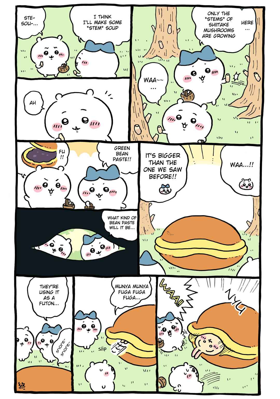 Page 1 Chapter 595 Chiikawa: Nanka Chiisakute Kawaii Yatsu (Webcomic Pages)