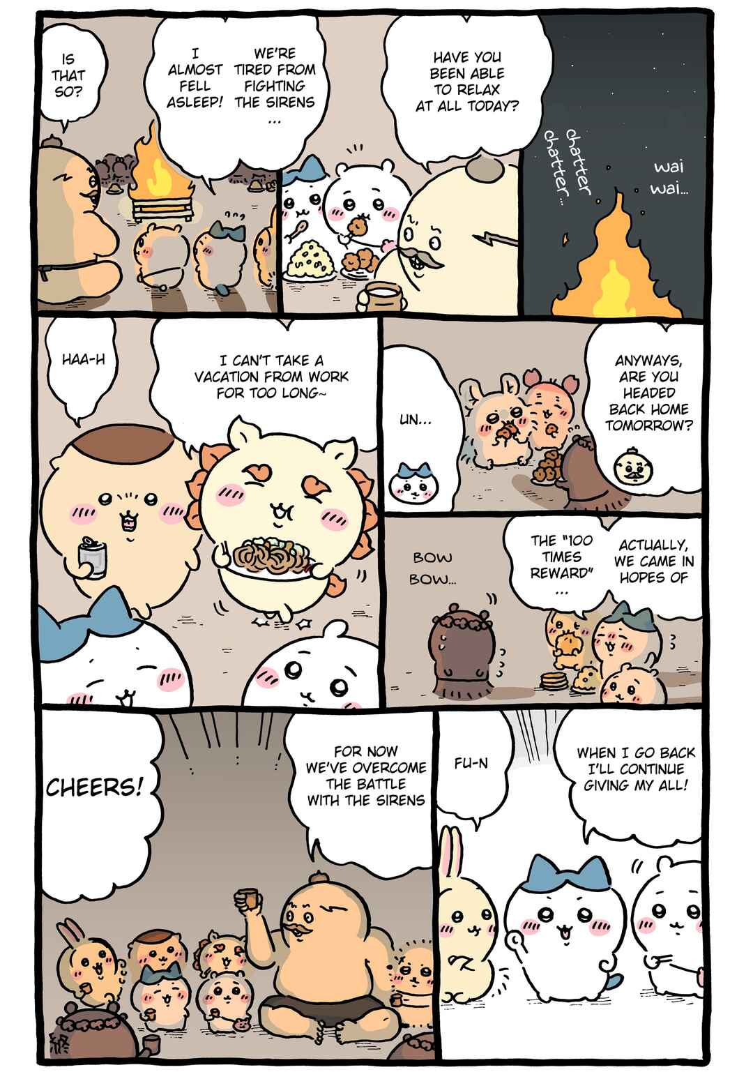 Page 1 Chapter 793 Chiikawa: Nanka Chiisakute Kawaii Yatsu (Webcomic Pages)