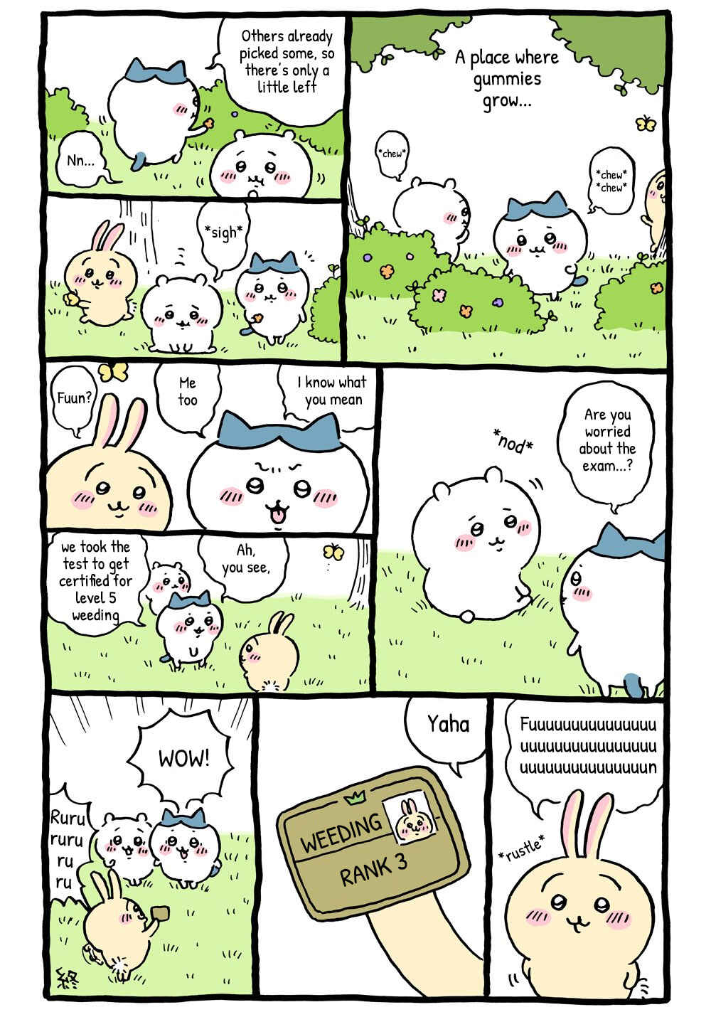 Page 1 Chapter 100 Chiikawa: Nanka Chiisakute Kawaii Yatsu (Webcomic Pages)