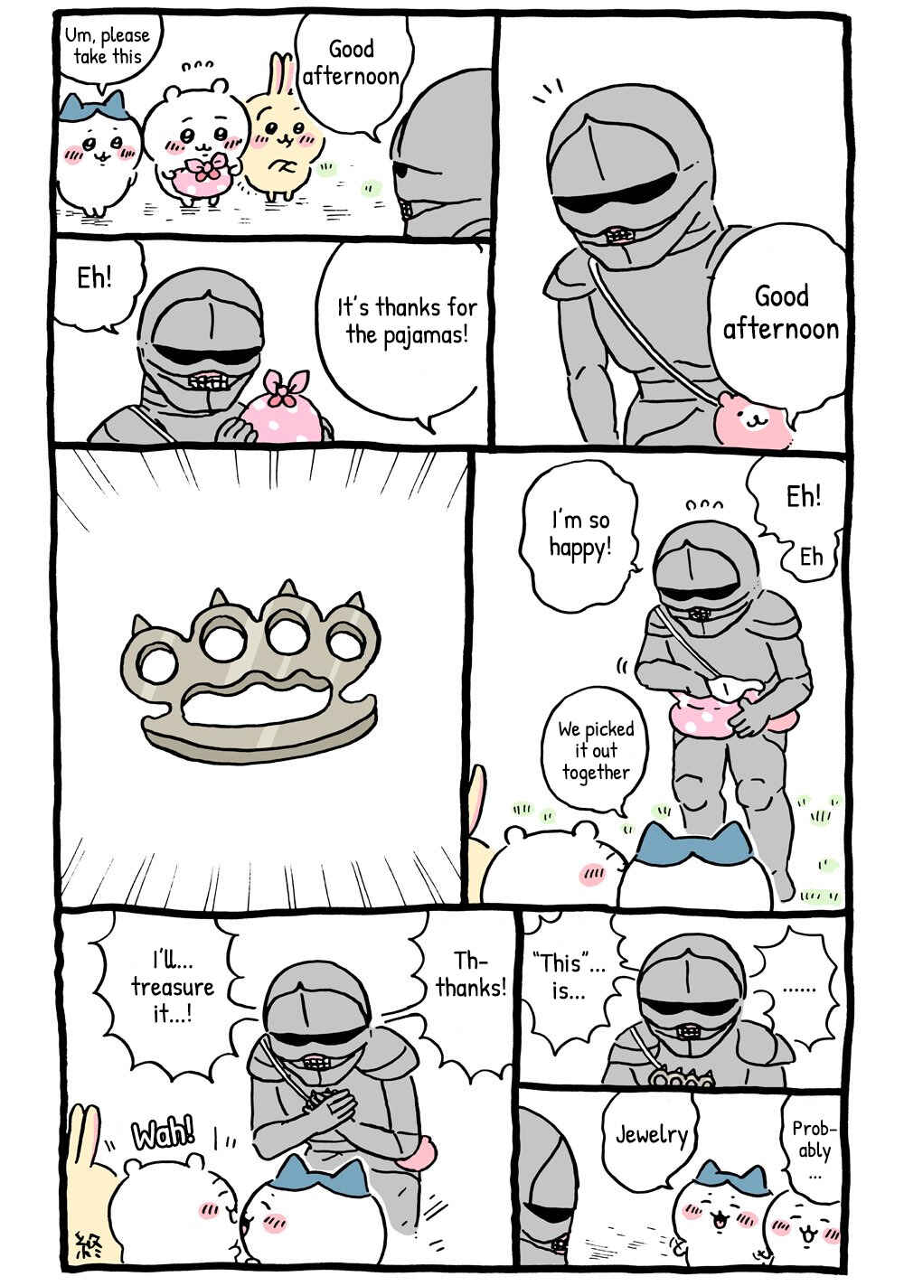 Page 1 Chapter 127 Chiikawa: Nanka Chiisakute Kawaii Yatsu (Webcomic Pages)