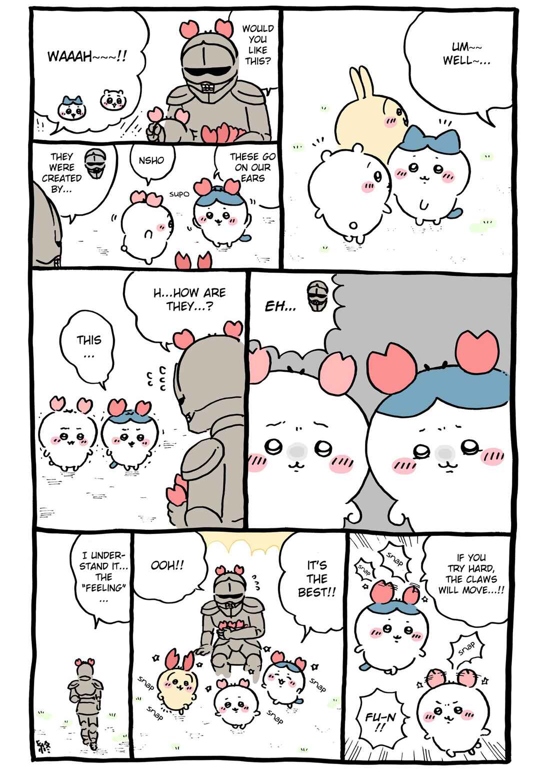 Page 1 Chapter 633 Chiikawa: Nanka Chiisakute Kawaii Yatsu (Webcomic Pages)