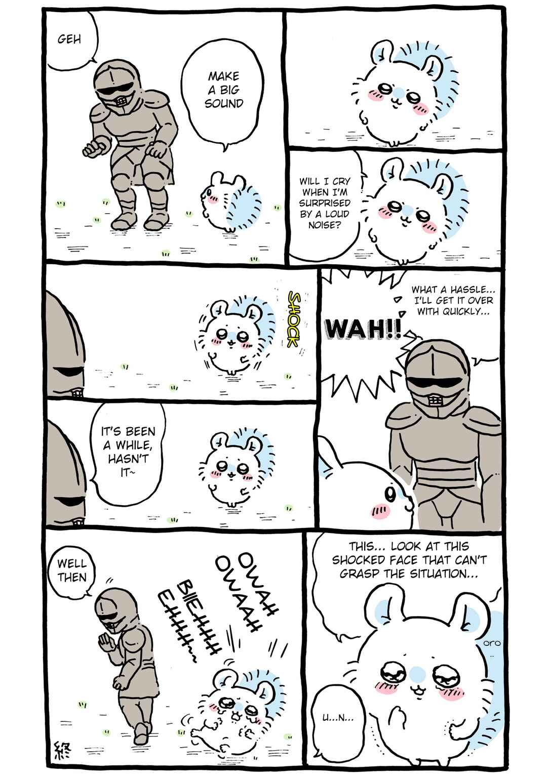 Page 1 Chapter 335 Chiikawa: Nanka Chiisakute Kawaii Yatsu (Webcomic Pages)