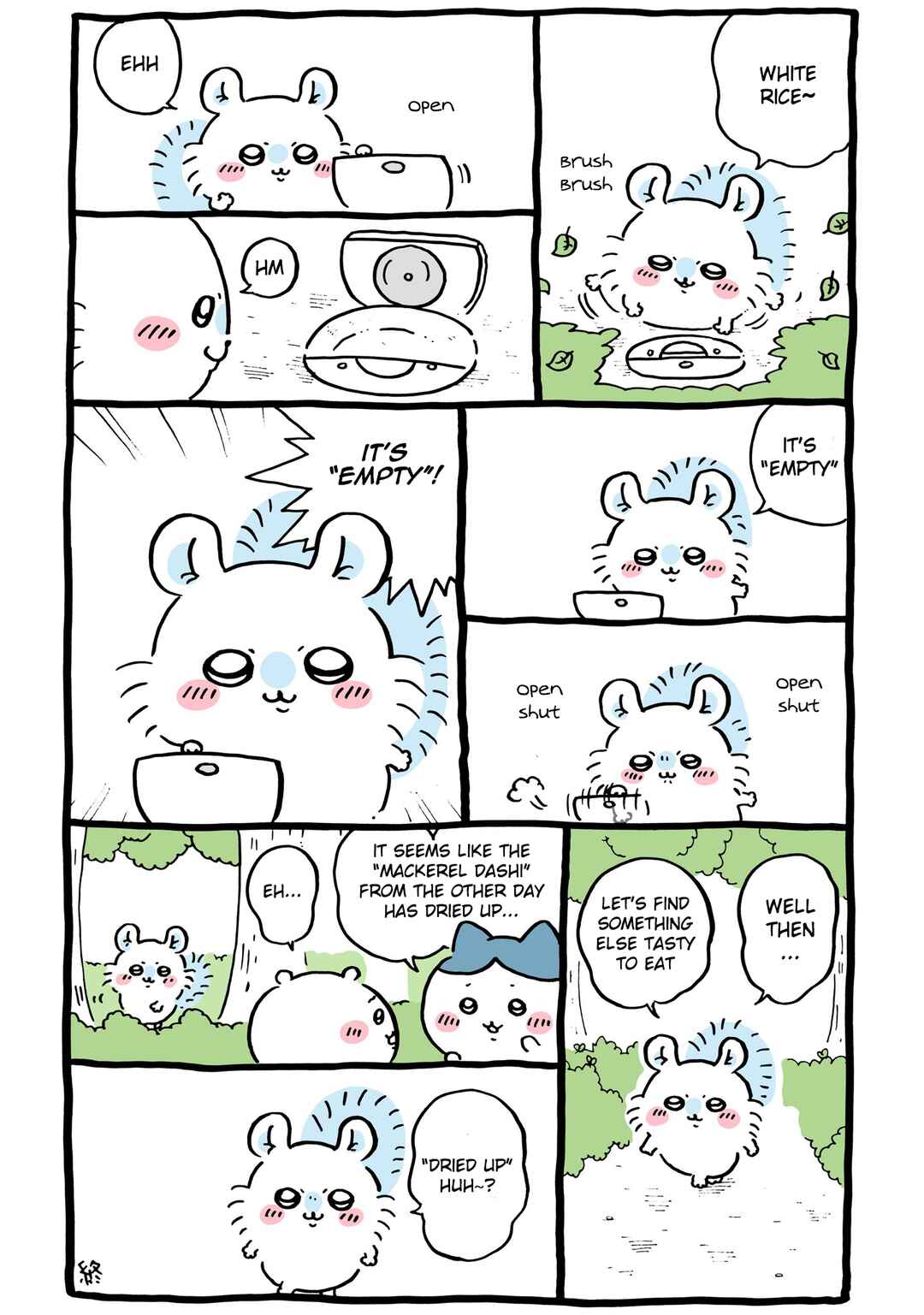 Page 1 Chapter 476 Chiikawa: Nanka Chiisakute Kawaii Yatsu (Webcomic Pages)
