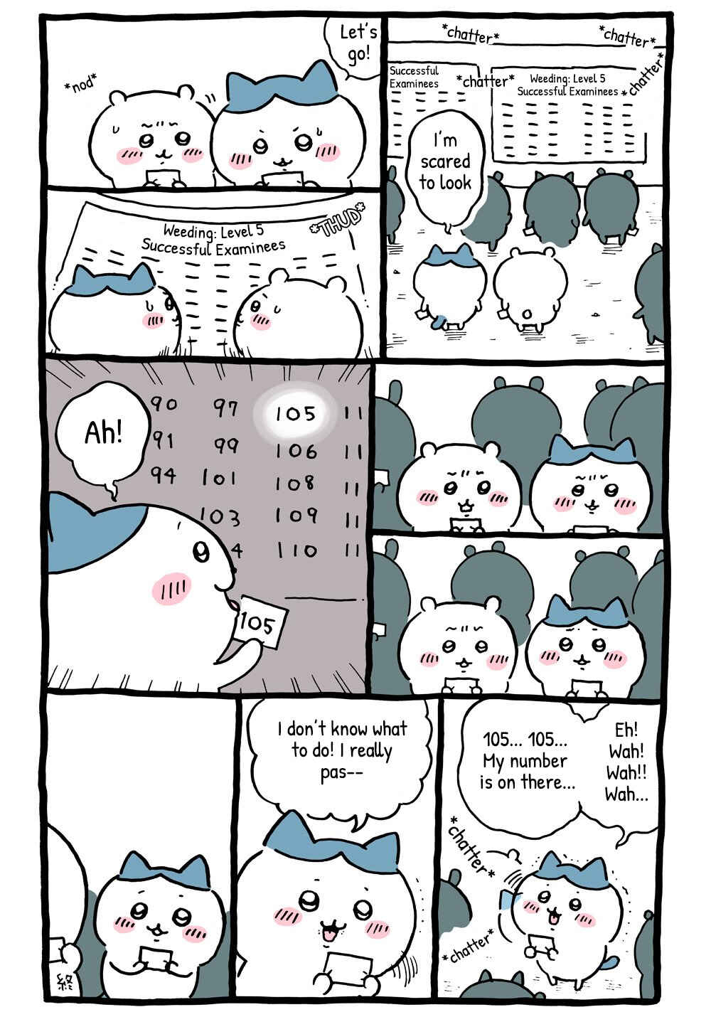 Page 1 Chapter 101 Chiikawa: Nanka Chiisakute Kawaii Yatsu (Webcomic Pages)