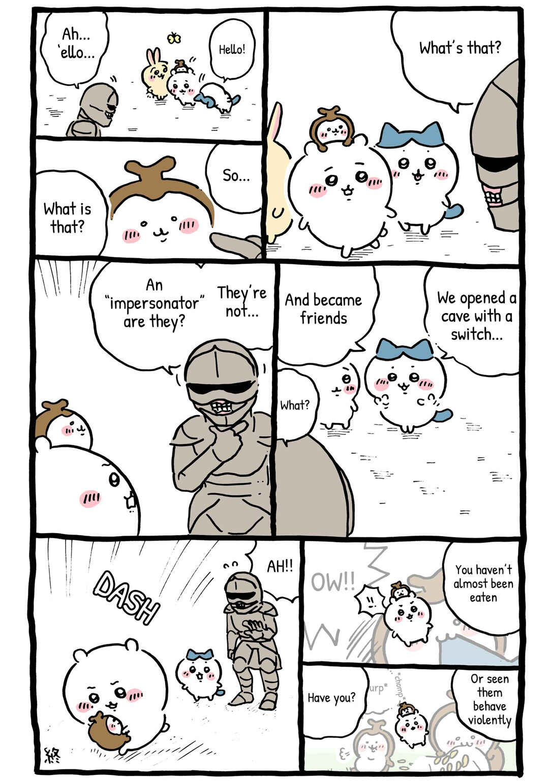 Page 1 Chapter 200 Chiikawa: Nanka Chiisakute Kawaii Yatsu (Webcomic Pages)