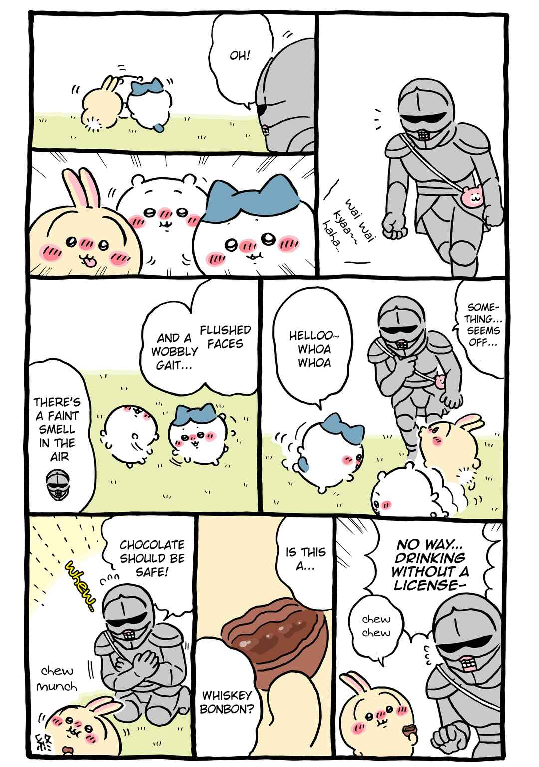 Page 1 Chapter 987 Chiikawa: Nanka Chiisakute Kawaii Yatsu (Webcomic Pages)